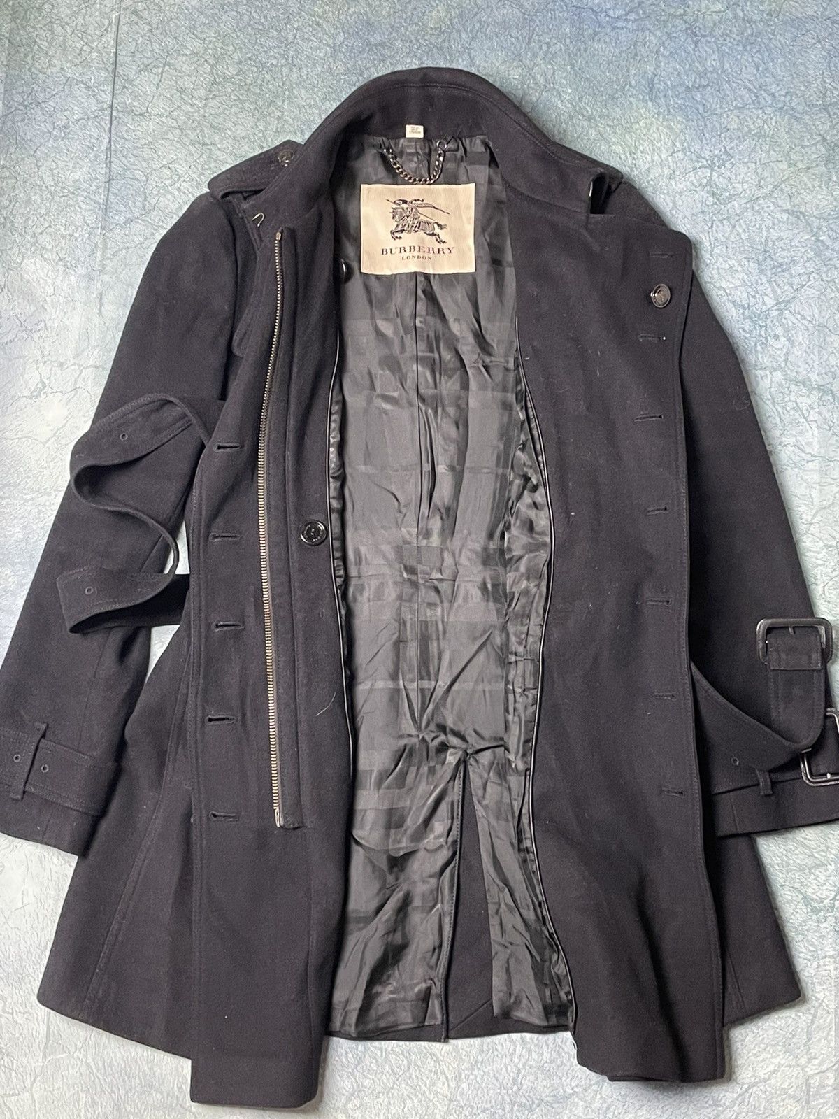 Burberry × Designer Burberry trench coat Size L / US 10 / IT 46 - 3 Thumbnail