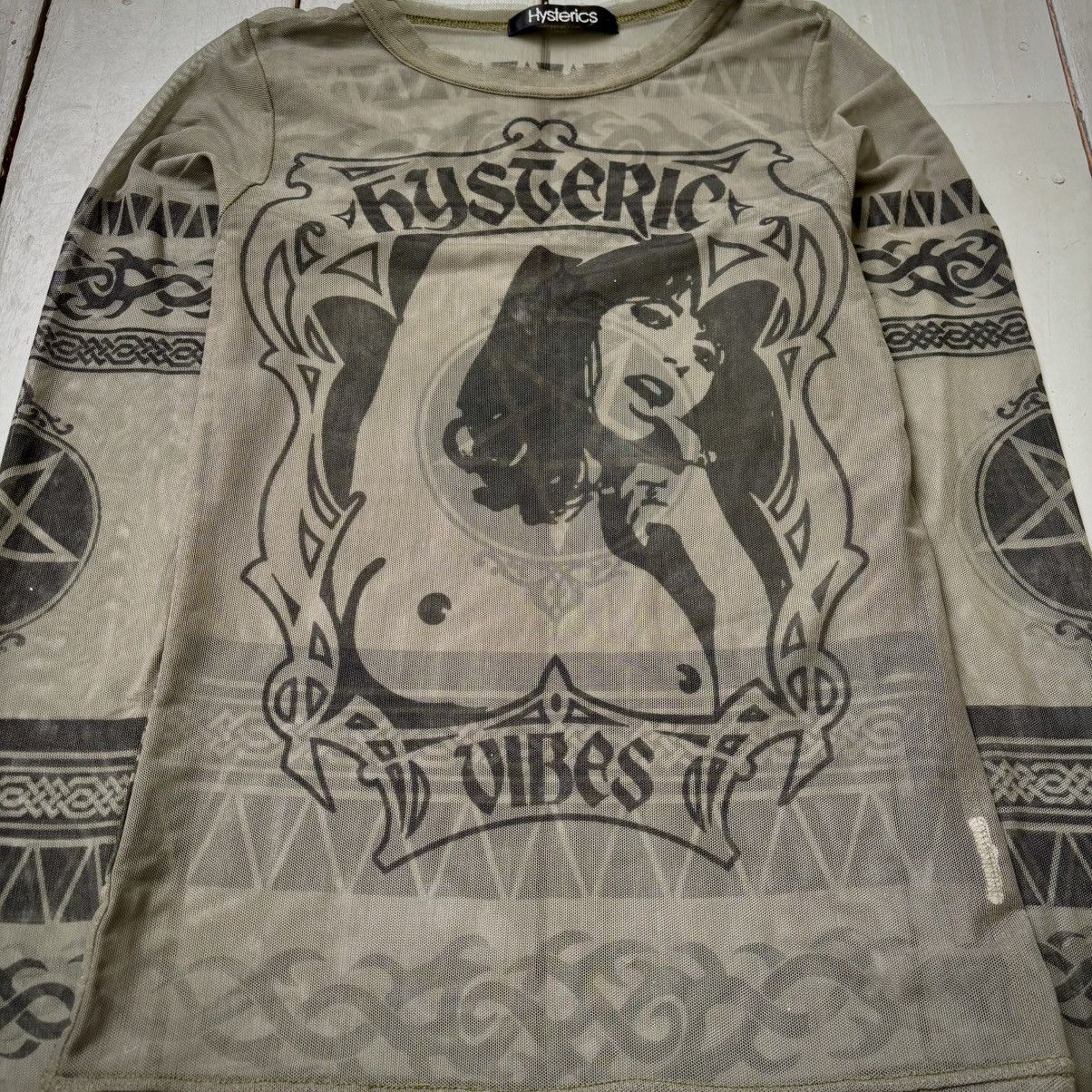 Hysteric Glamour 90s Tattoo Mesh Top Size US S / EU 44-46 / 1 - 2 Thumbnail
