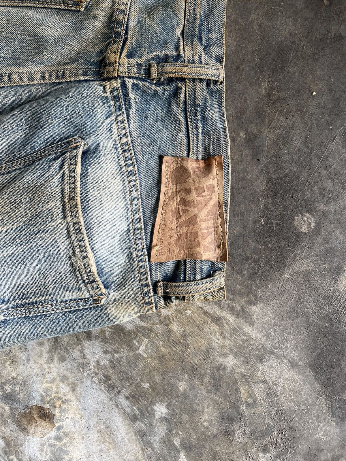 Hysteric Glamour × Vintage Distressed Denim Craft Size US 33 - 16 Thumbnail