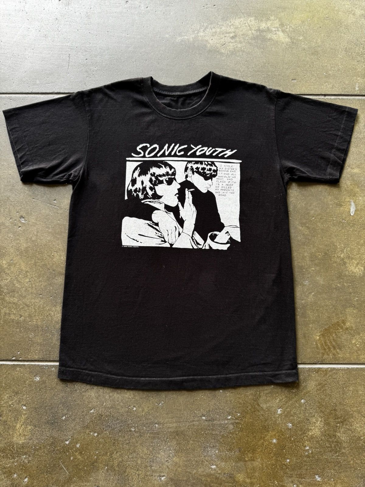 Vintage 2006 Sonic Youth Goo Band Vintage Tee Shirt Nirvana Bjork Size US M / EU 48-50 / 2 - 1 Thumbnail