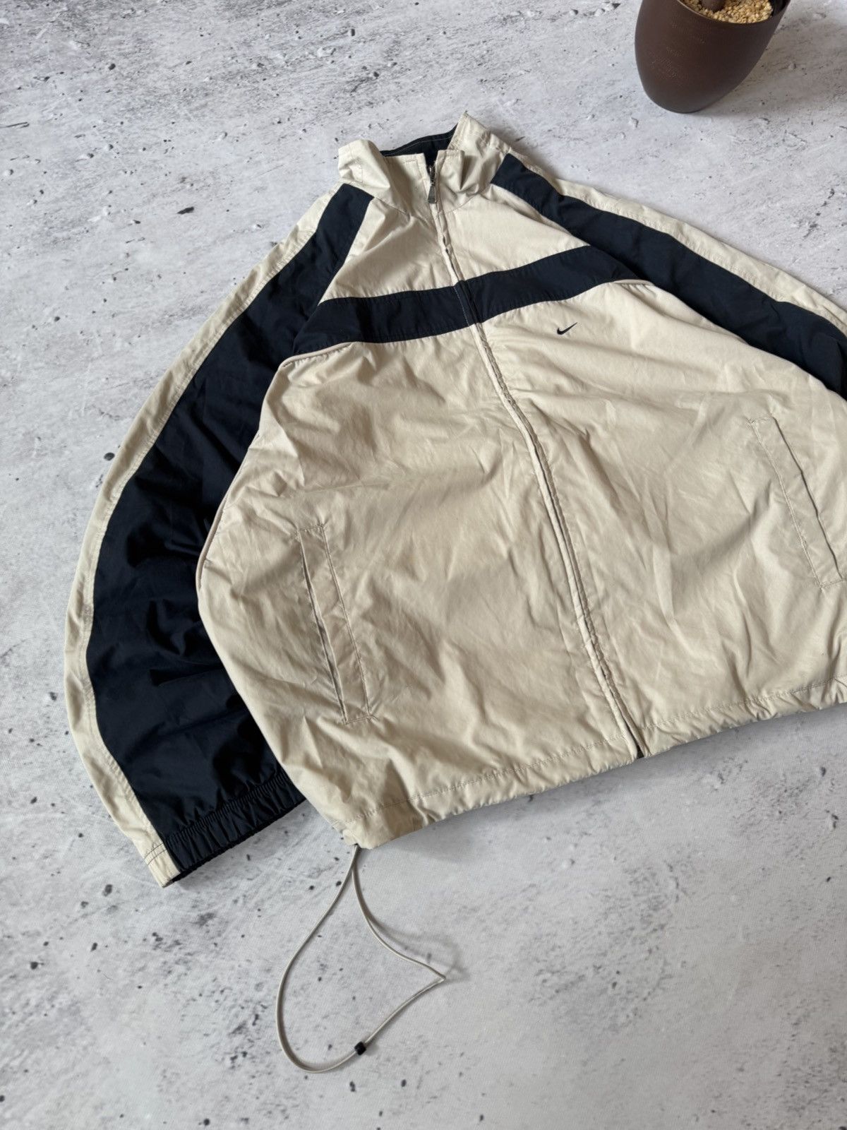 Nike × Vintage NIKE VINTAGE BASIC LOGO OVERSIZE BAGGY LIGHT JACKET Size US XL / EU 56 / 4 - 2 Thumbnail