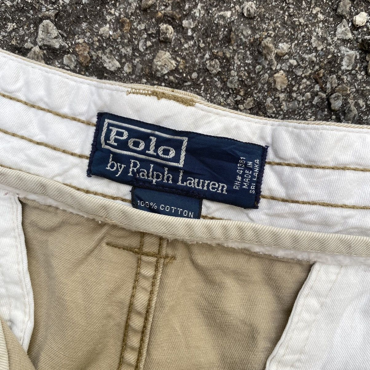 RRL Ralph Lauren Vintage Polo Ralph Lauren RRL Heavy Baggy Cargo Shorts Jorts Size US 34 / EU 50 - 5 Thumbnail