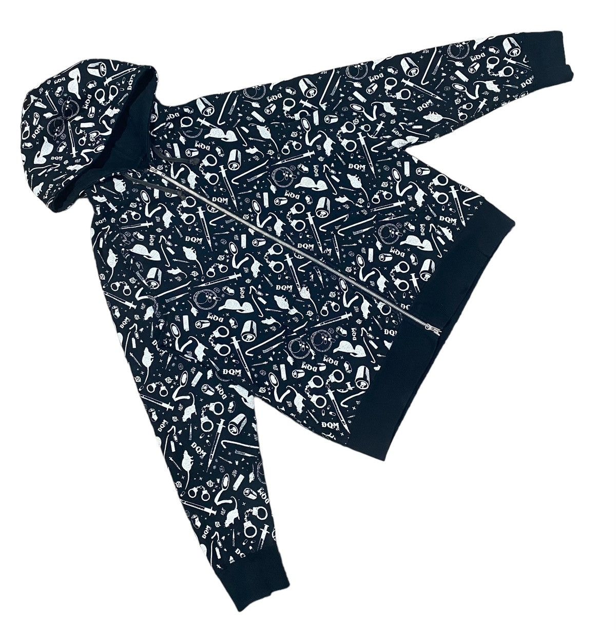 DQM Huf X Dqm Fullprint Zipper Hoodie Size US L / EU 52-54 / 3 - 6 Thumbnail