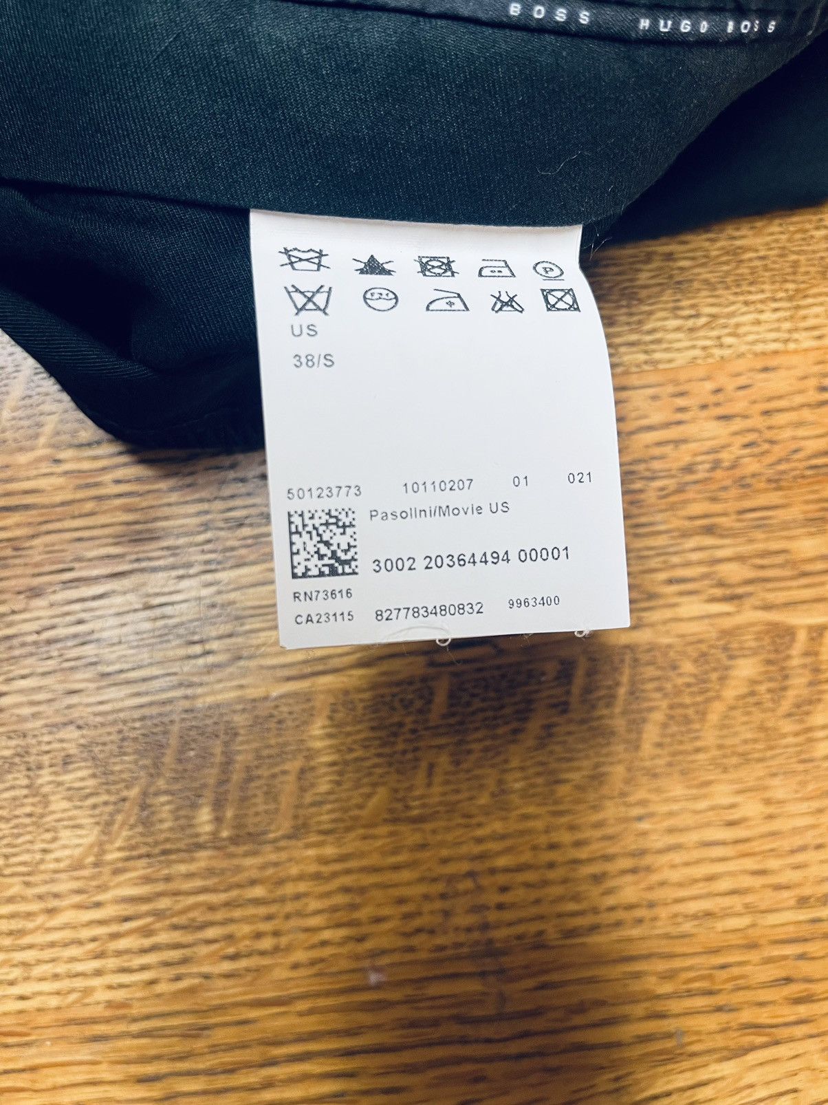 Hugo Boss Hugo Boss Men’s Dark Gray Dress Pants Size US 33 - 7 Thumbnail
