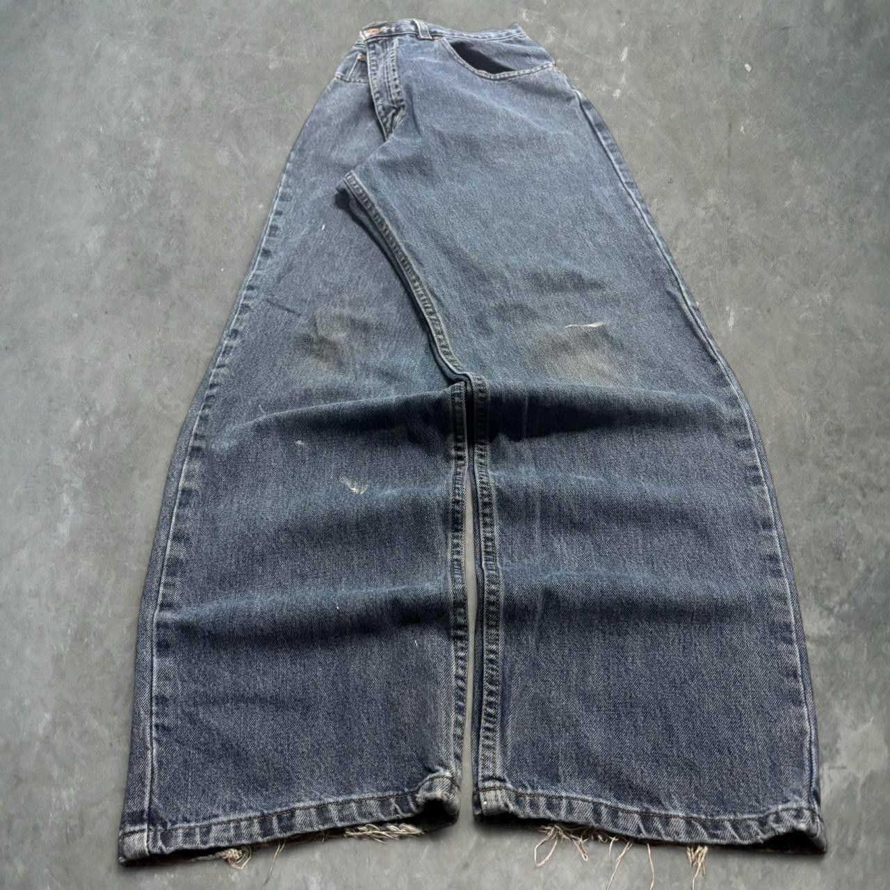 Vintage Crazy Vintage Y2K/2000s Baggy Relaxed Fit Skater Grunge Streetwear Arizona Dark Wash Denim Jeans! Size US 34 / EU 50 - 2 Thumbnail
