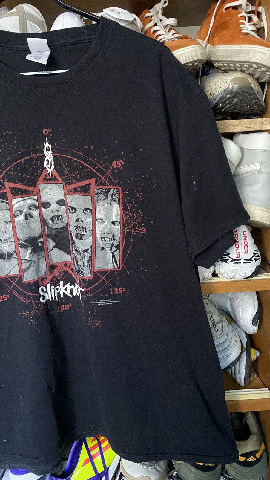 Slipknot Vintage Slipknot 2012 tour tee T-shirt Size US XL / EU 56 / 4 - 2 Thumbnail