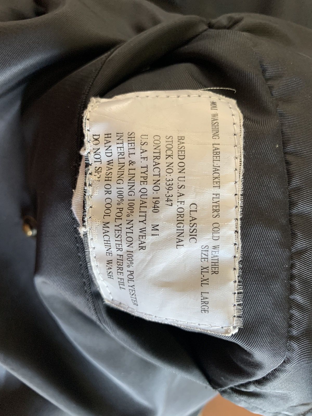 Other Vintage MA-1 Flyer’s Reversible Bomber jacket Size US XL / EU 56 / 4 - 10 Thumbnail