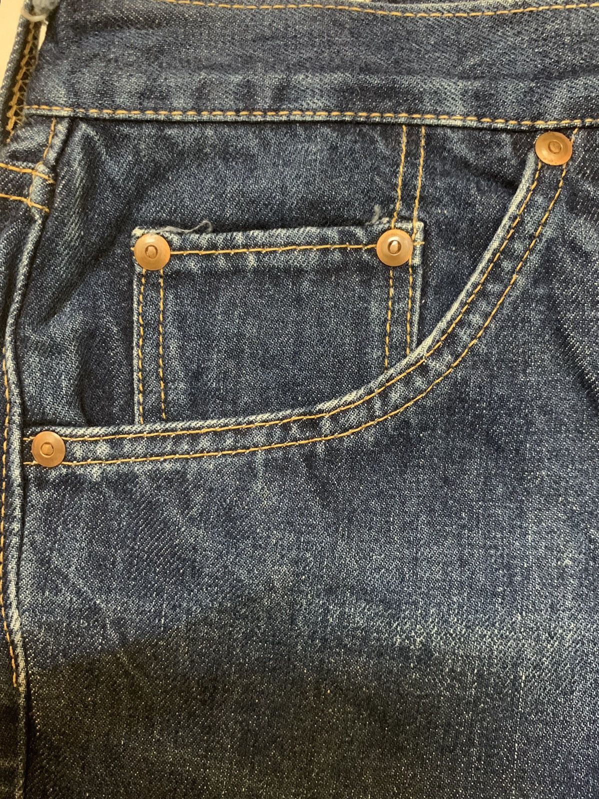 Big John VINTAGE FLARE BIG JOHN TALON ZIPPER DENIM Size US 34 / EU 50 - 8 Thumbnail