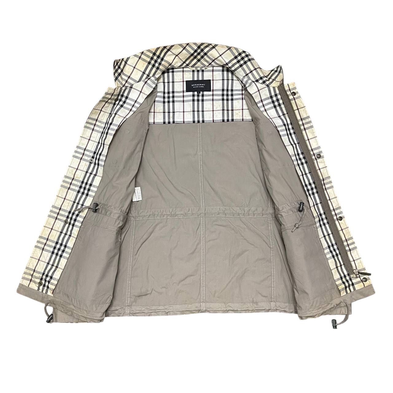 Burberry Vintage Burberry Black Label Nova Check Military Jacket Size US L / EU 52-54 / 3 - 11 Thumbnail