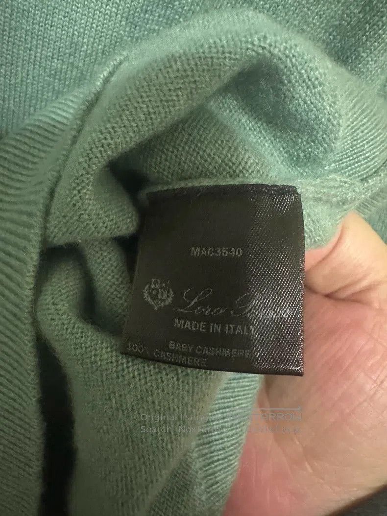 Loro Piana Loro Piana Small cashmere knitted sweater Size US L / EU 52-54 / 3 - 3 Thumbnail