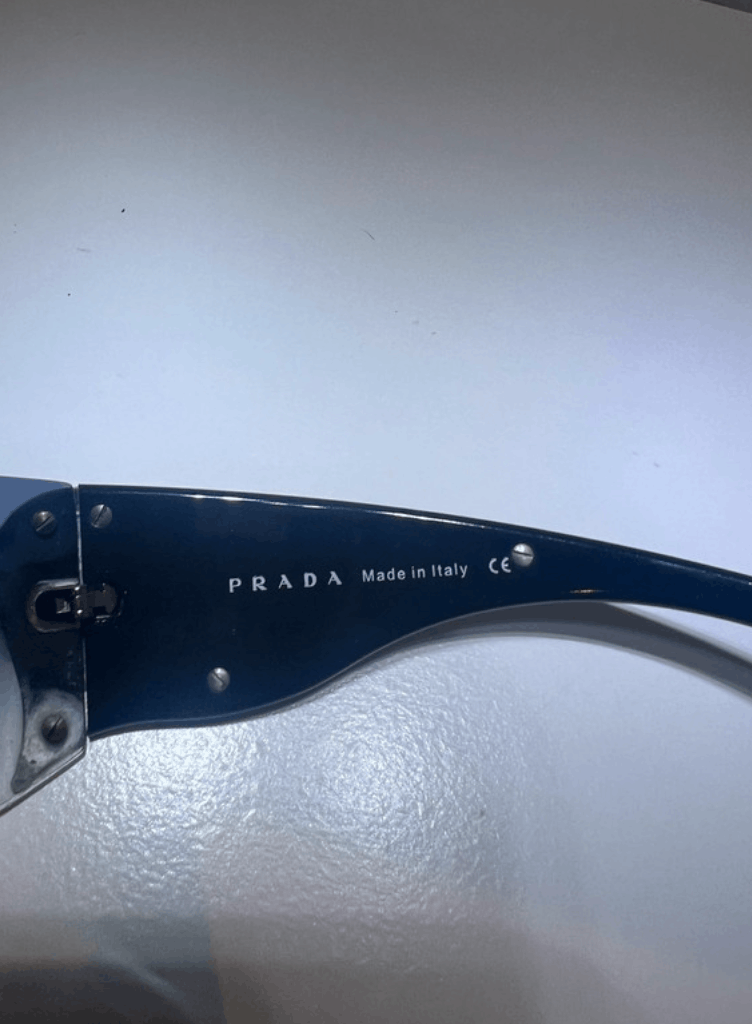 Prada PRADA Sunglasses Flame 2004 Star Mask Fire Chrome Silver Size ONE SIZE - 5 Thumbnail