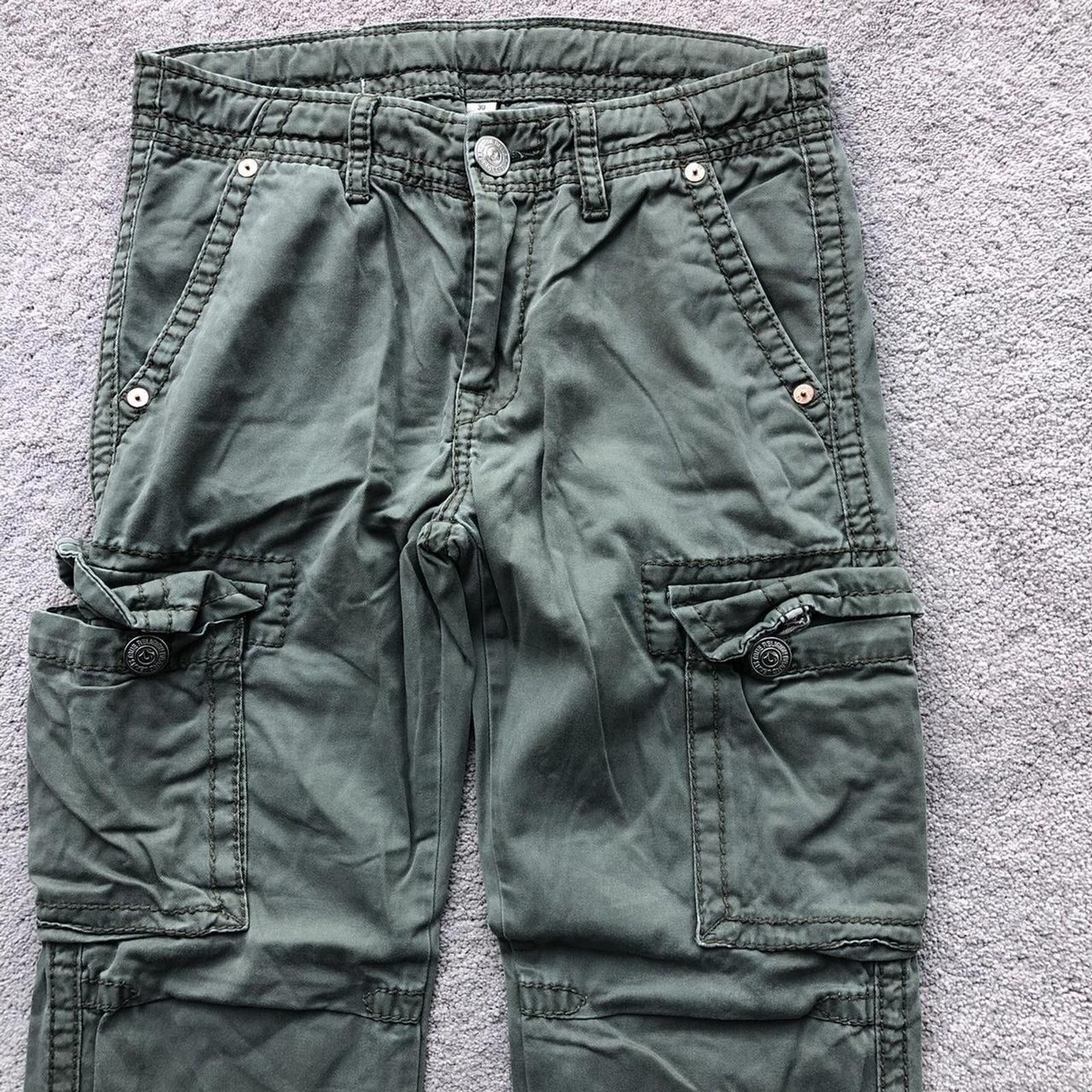 True Religion True Religion Multipocket Utility Technical Cargo Trousers Size US 30 / EU 46 - 2 Thumbnail