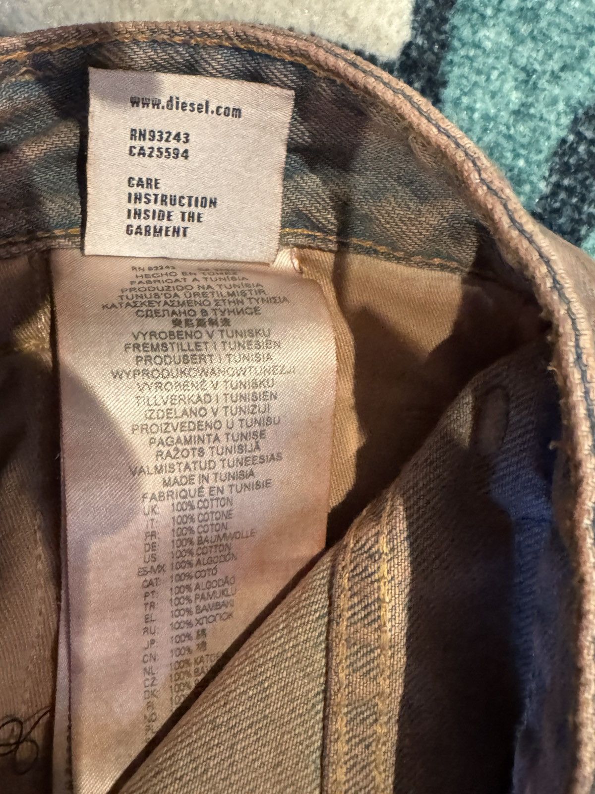 Diesel Diesel Denim Cargo Pants Size US 28 / EU 44 - 6 Thumbnail
