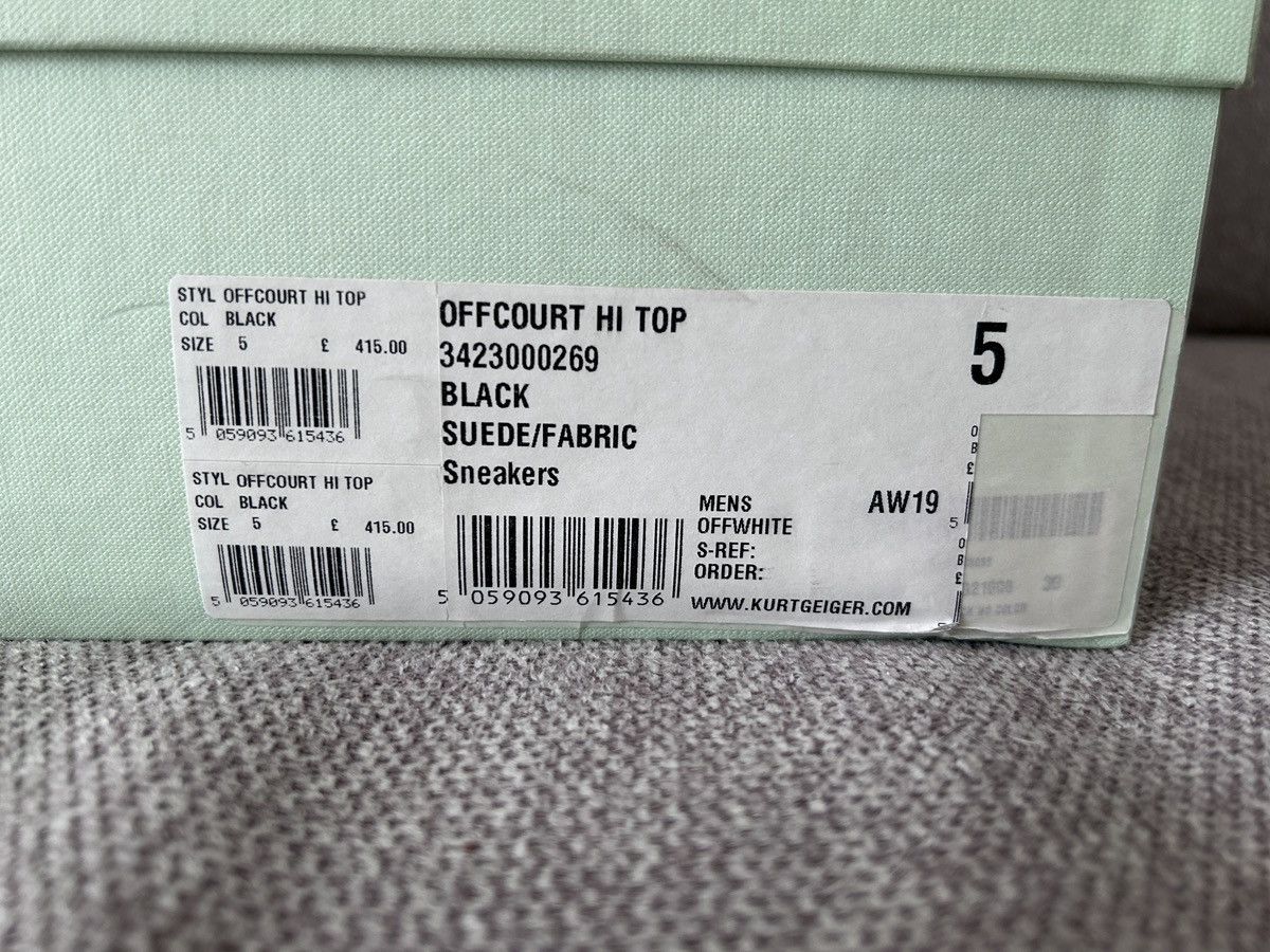 Off-White Off-white Off-court 3.0 High-top Black Size US 6.5 / EU 39-40 - 10 Thumbnail