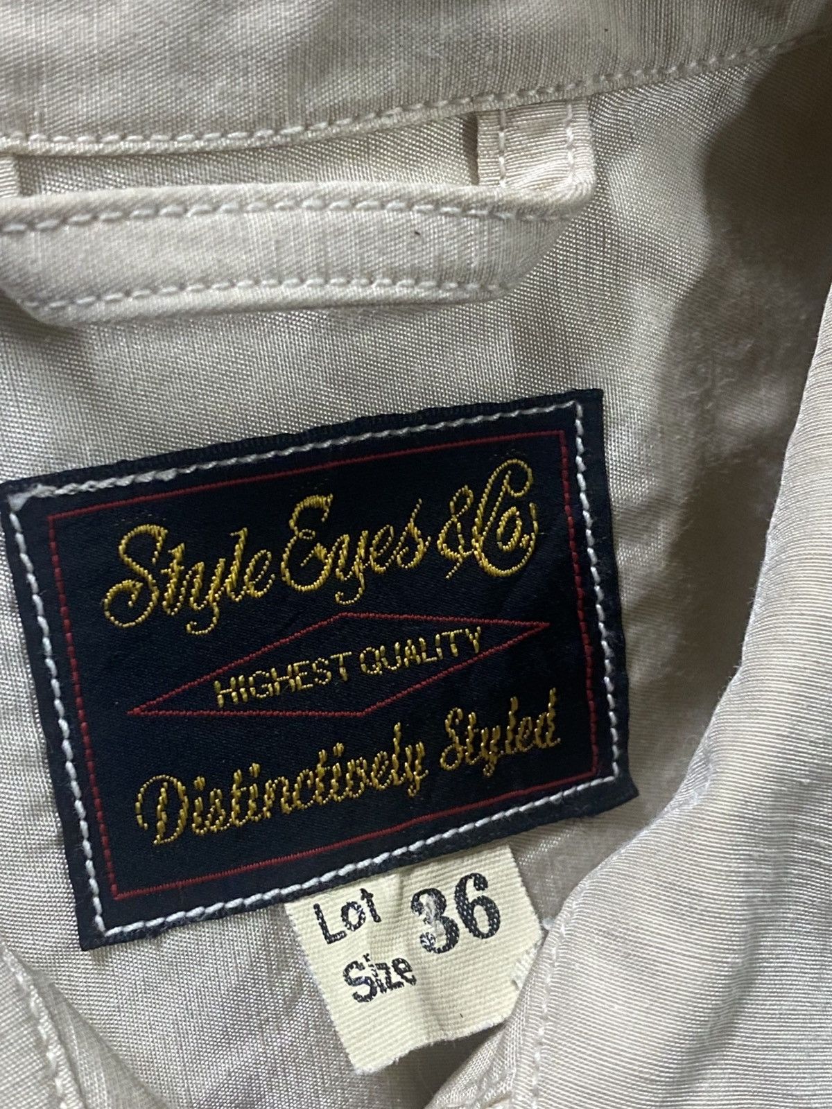 Sugar Cane Rebuild Vintage 50s Sugar Cane style eye military worker Size US L / EU 52-54 / 3 - 8 Thumbnail