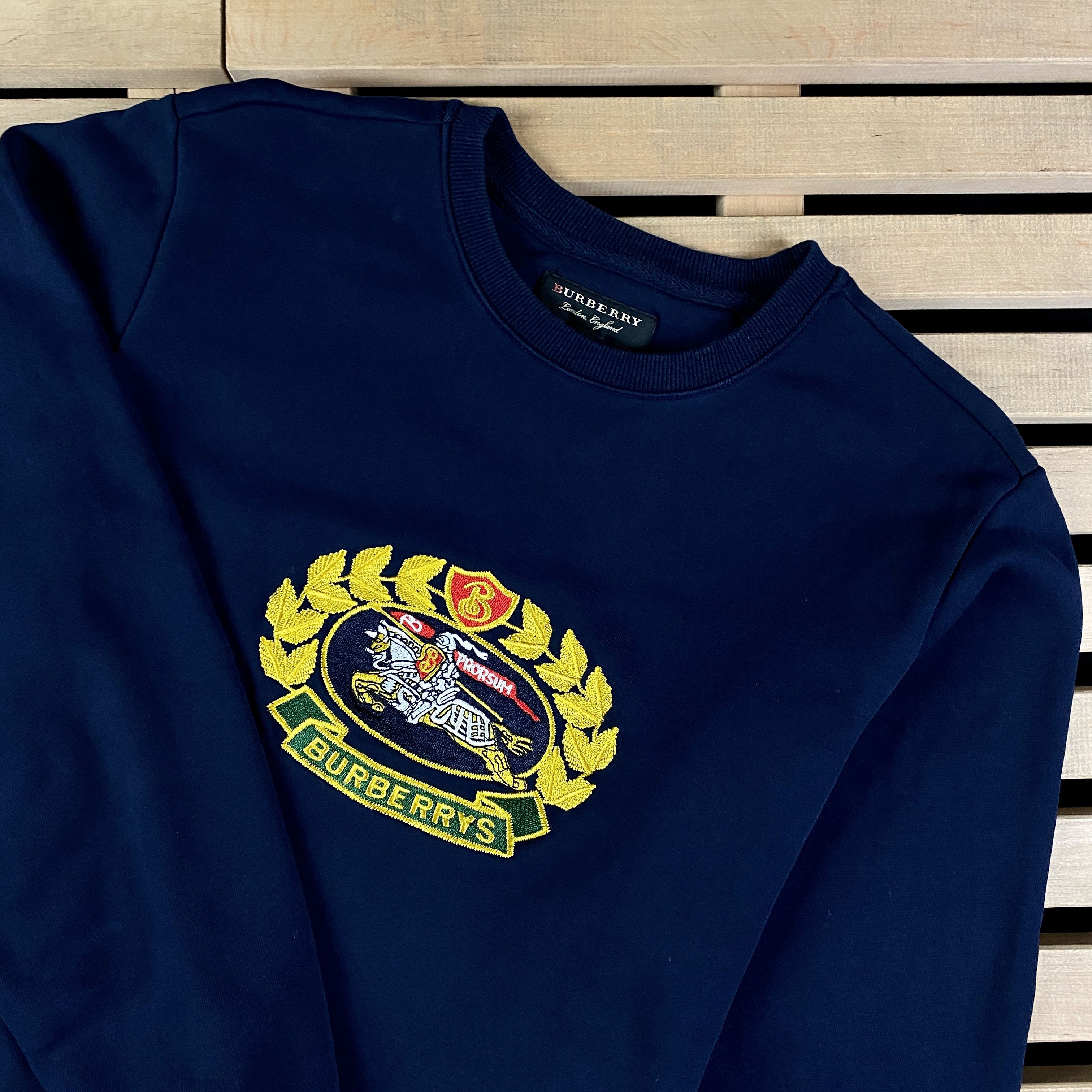 Burberry Women’s Sweatshirt Long Sleeve Burberry Big Logo Size M Size M / US 6-8 / IT 42-44 - 2 Thumbnail
