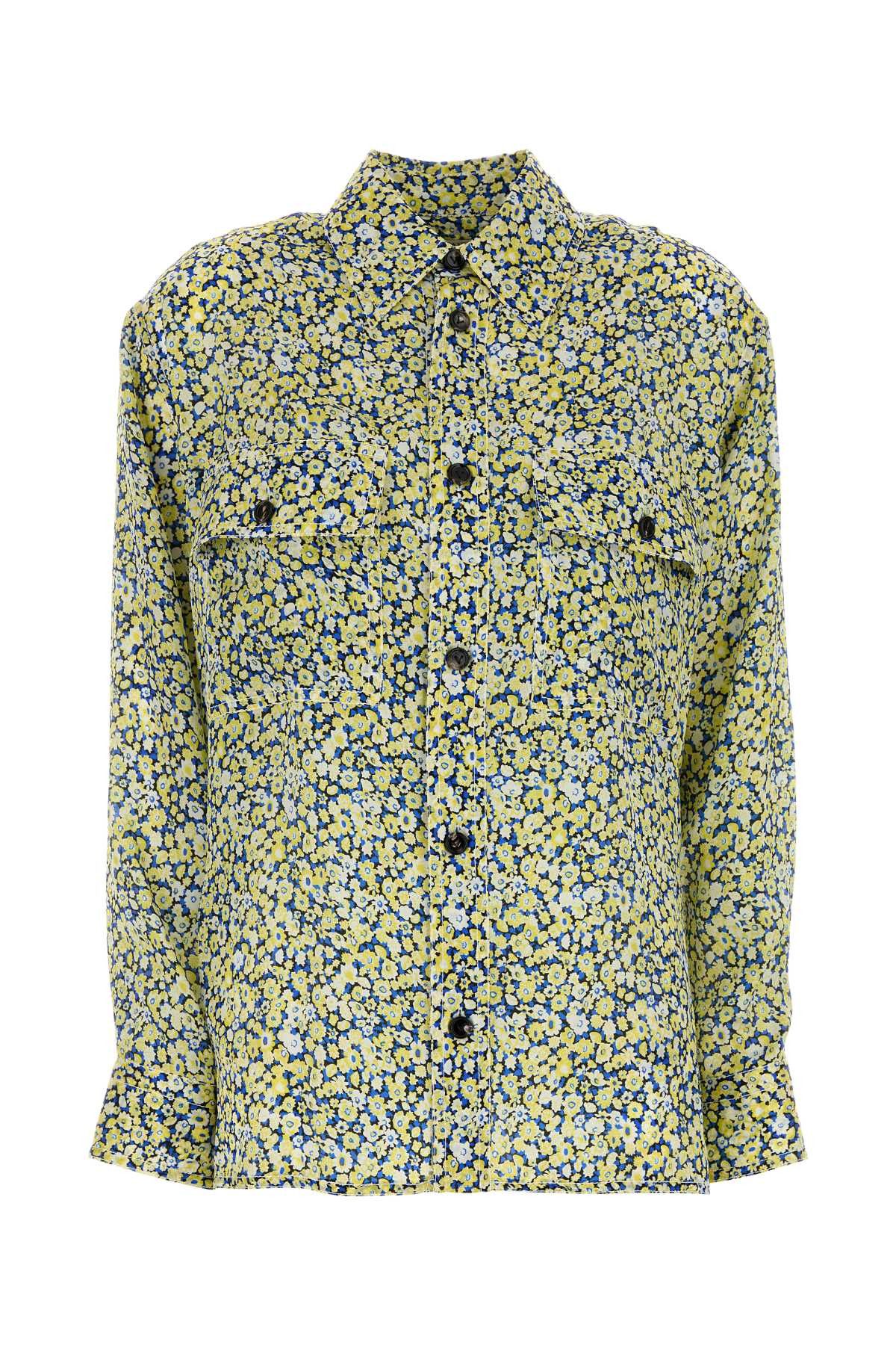 Bottega Veneta Printed Silk Shirt Size S / US 4 / IT 40 - 1 Thumbnail