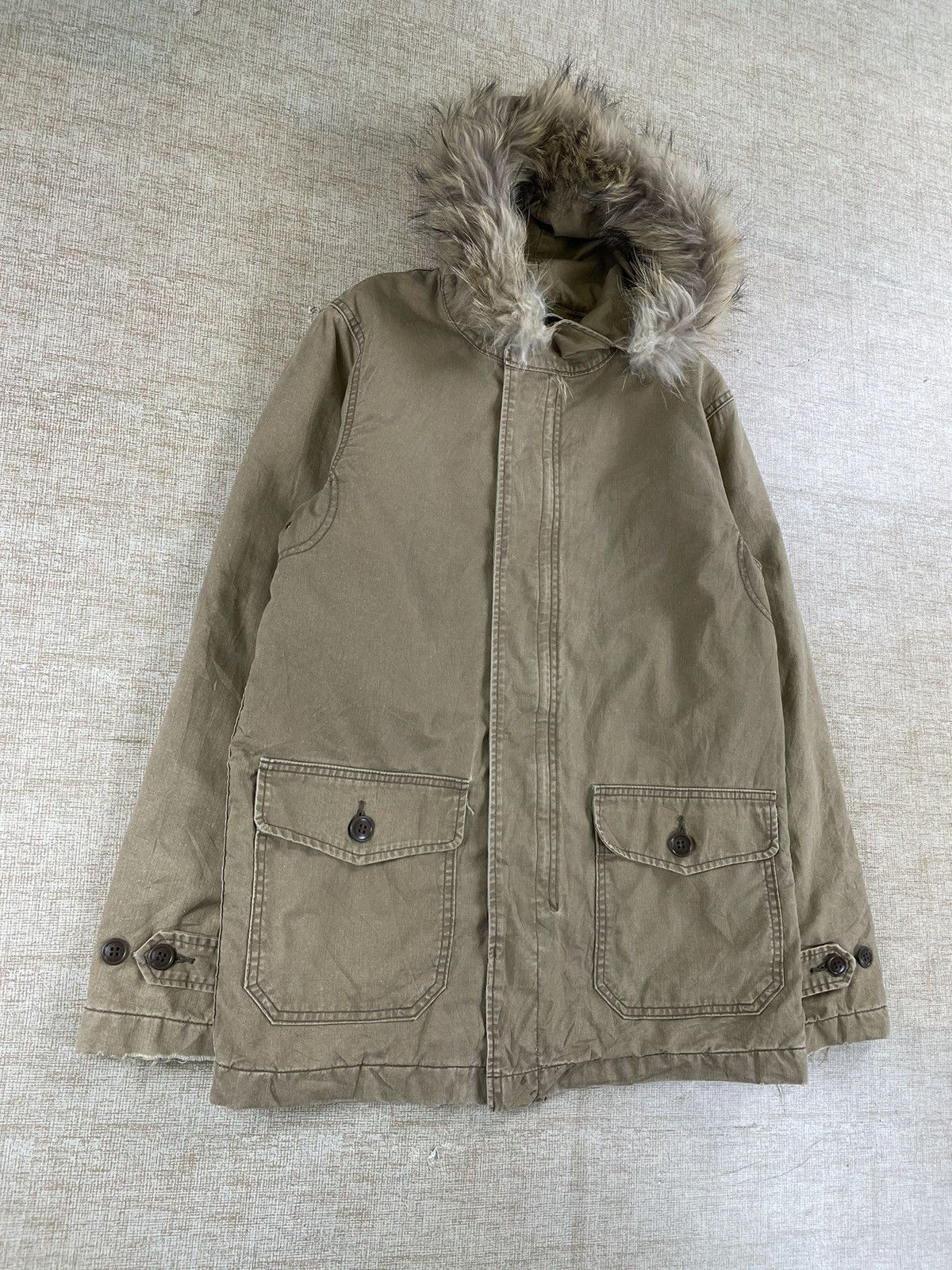 Spellbound Vintage SPELLBOUND JAPAN Faux Fur Hoodie Jacket Size US M / EU 48-50 / 2 - 2 Thumbnail