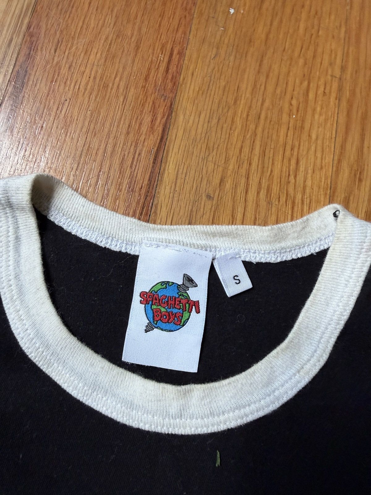 Spaghetti Boys SPAGHETTI BOYS DOG POUND RINGER TEE Size US S / EU 44-46 / 1 - 5 Thumbnail