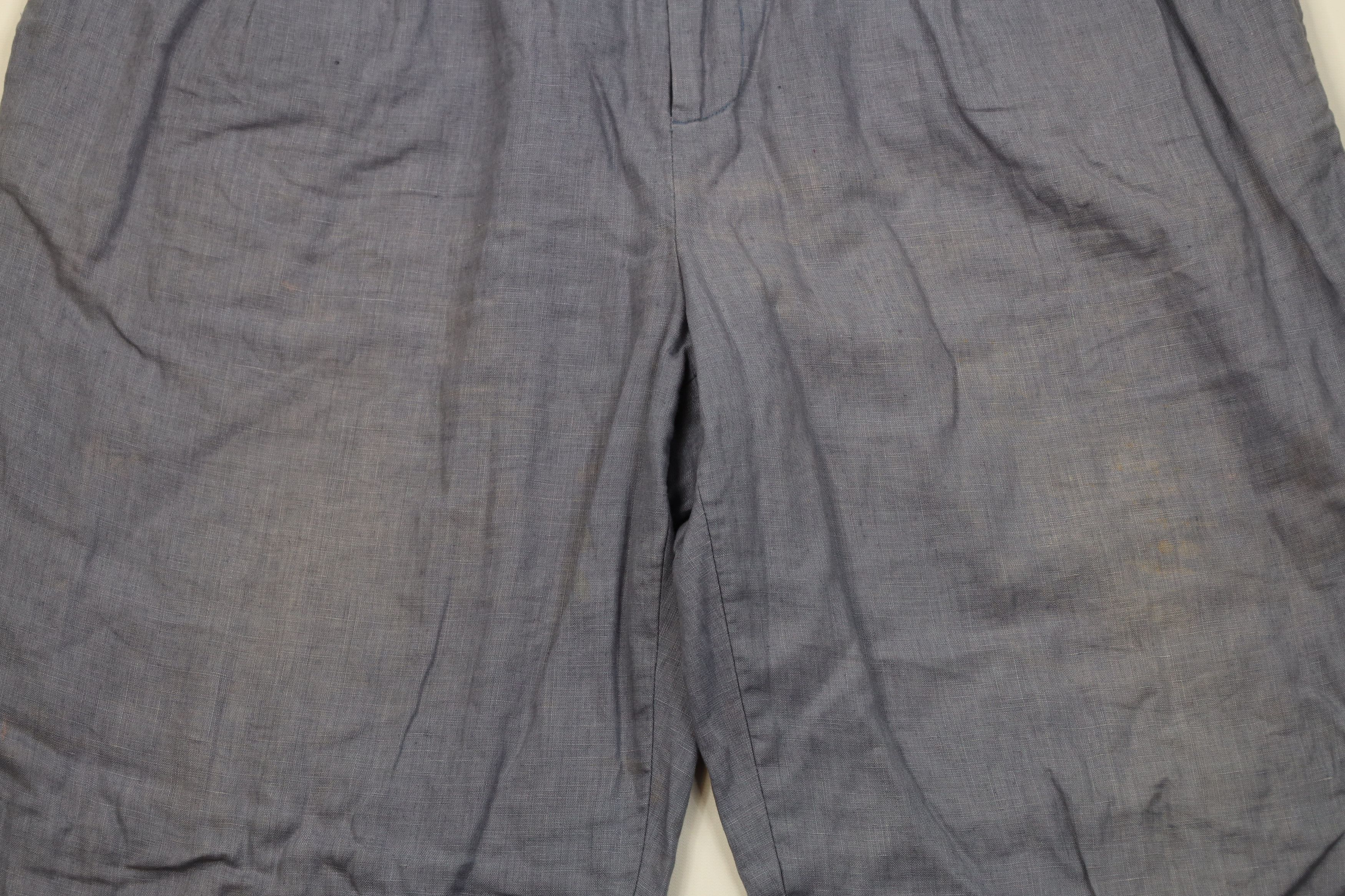 Vintage Vintage 90s Streetwear Linen Baggy Wide Leg Chino Pants Size US 36 / EU 52 - 3 Thumbnail