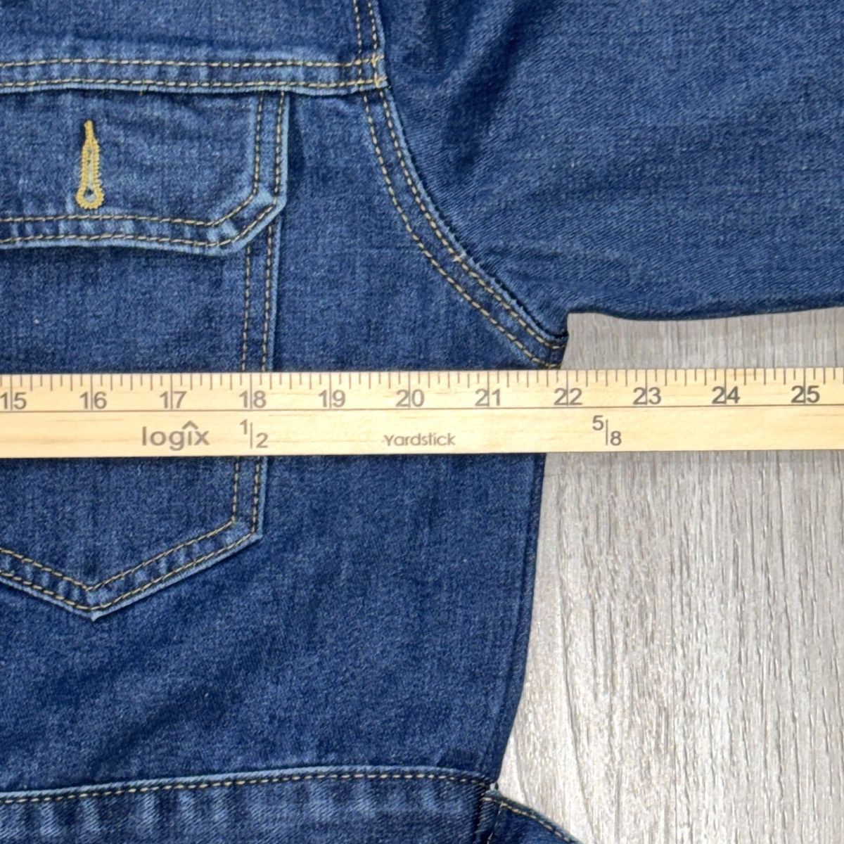 Other The Lemon Studios Jacket Womens M Cropped Denim Trucker Blue Size US M / EU 48-50 / 2 - 12 Thumbnail
