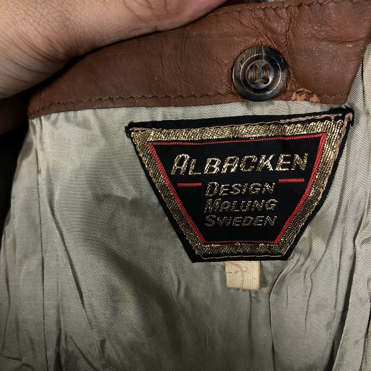 Genuine Leather 🔥90’s Rare Bondage Genuine Leather Jacket Albacken Sweden Size US M / EU 48-50 / 2 - 14 Thumbnail