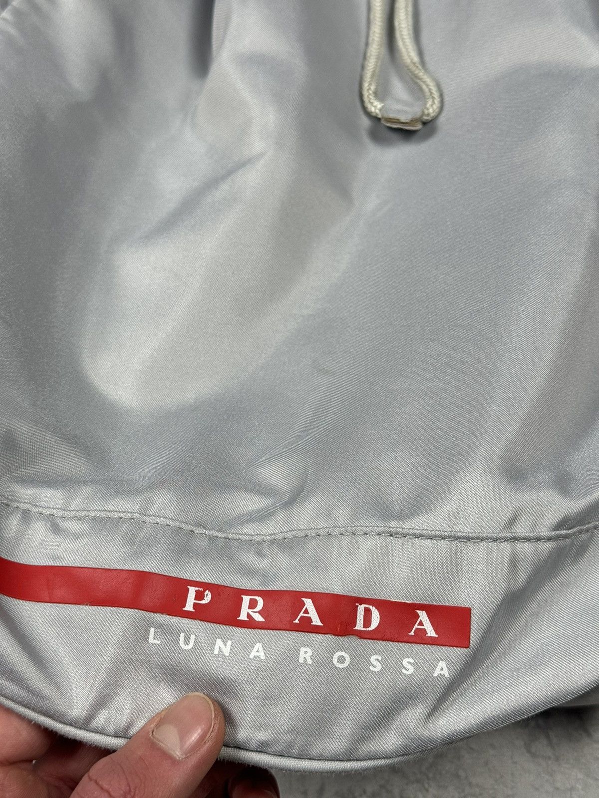 Prada Prada Sling Bag Vintage Red Tab Crossbody Luna Rossa Size ONE SIZE - 4 Thumbnail