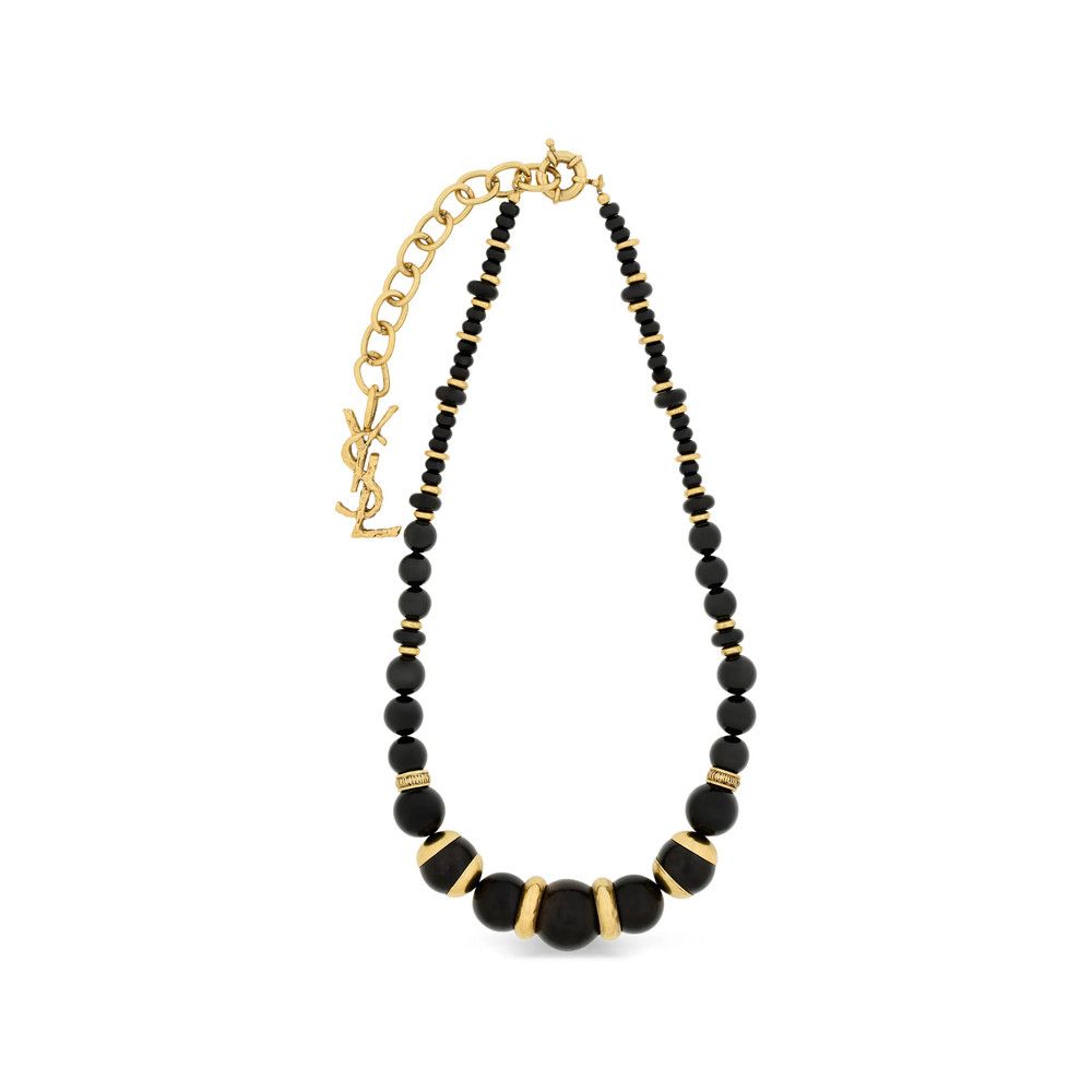 Saint Laurent Paris Saint Laurent GOLD Necklaces Size ONE SIZE - 1 Thumbnail