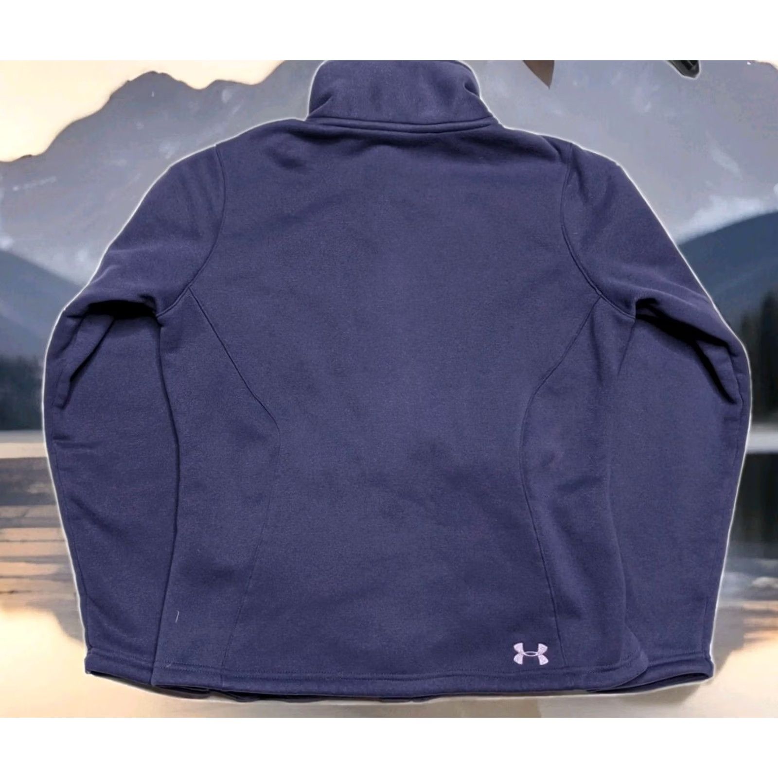 Under Armour Under Armour Jacket Womens Small Purple COLDGEAR Military Wounded Warrior Project Storm Size S / US 4 / IT 40 - 8 Thumbnail