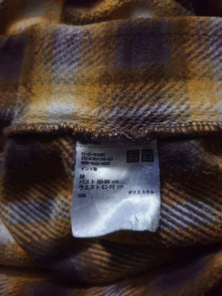 Japanese Brand Uniqlo checkered Japanese brand pant Size US 30 / EU 46 - 2 Thumbnail