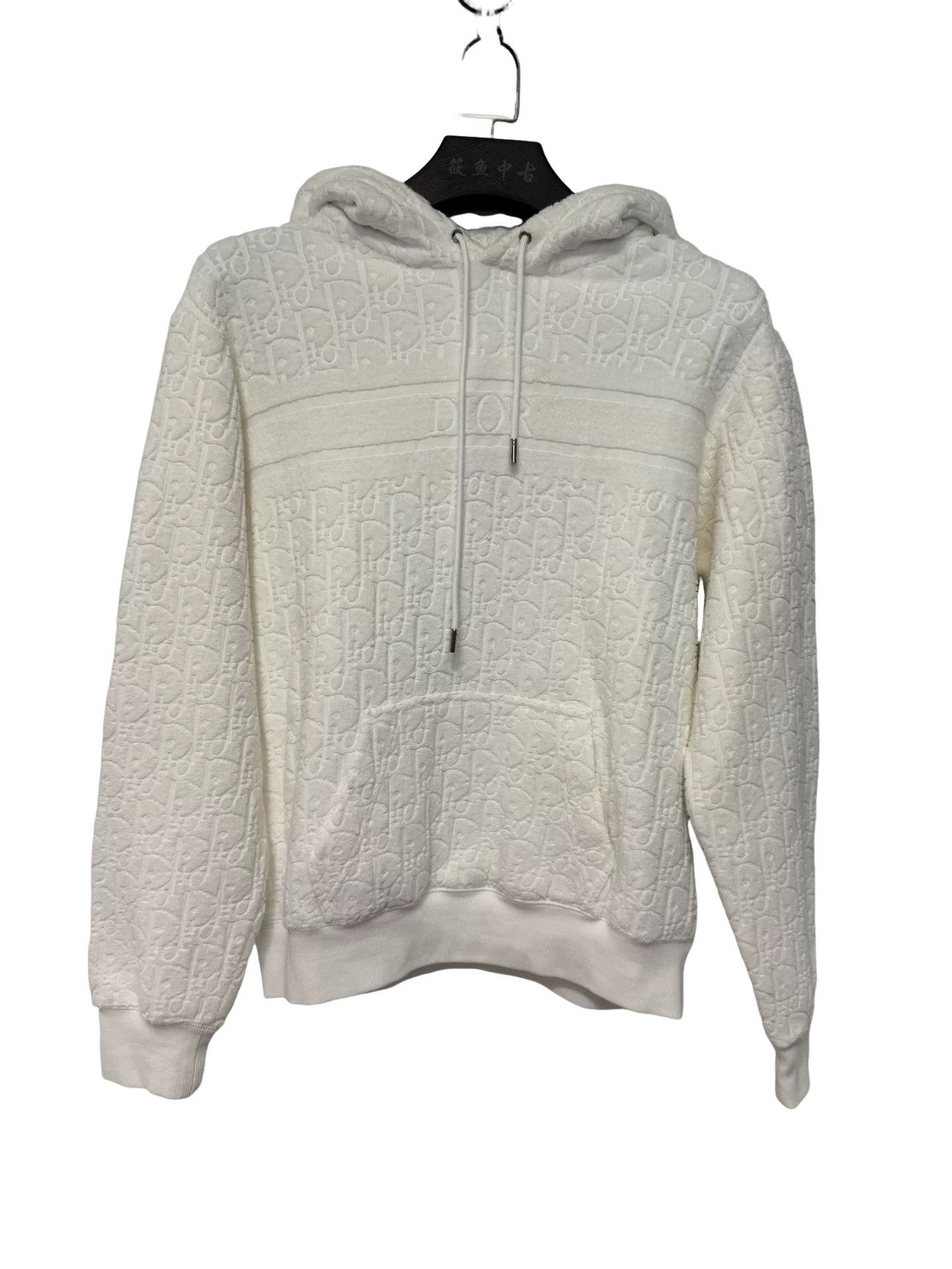 Dior Dior Monogram Oblique Hoodie White Size M Size US M / EU 48-50 / 2 - 1 Thumbnail