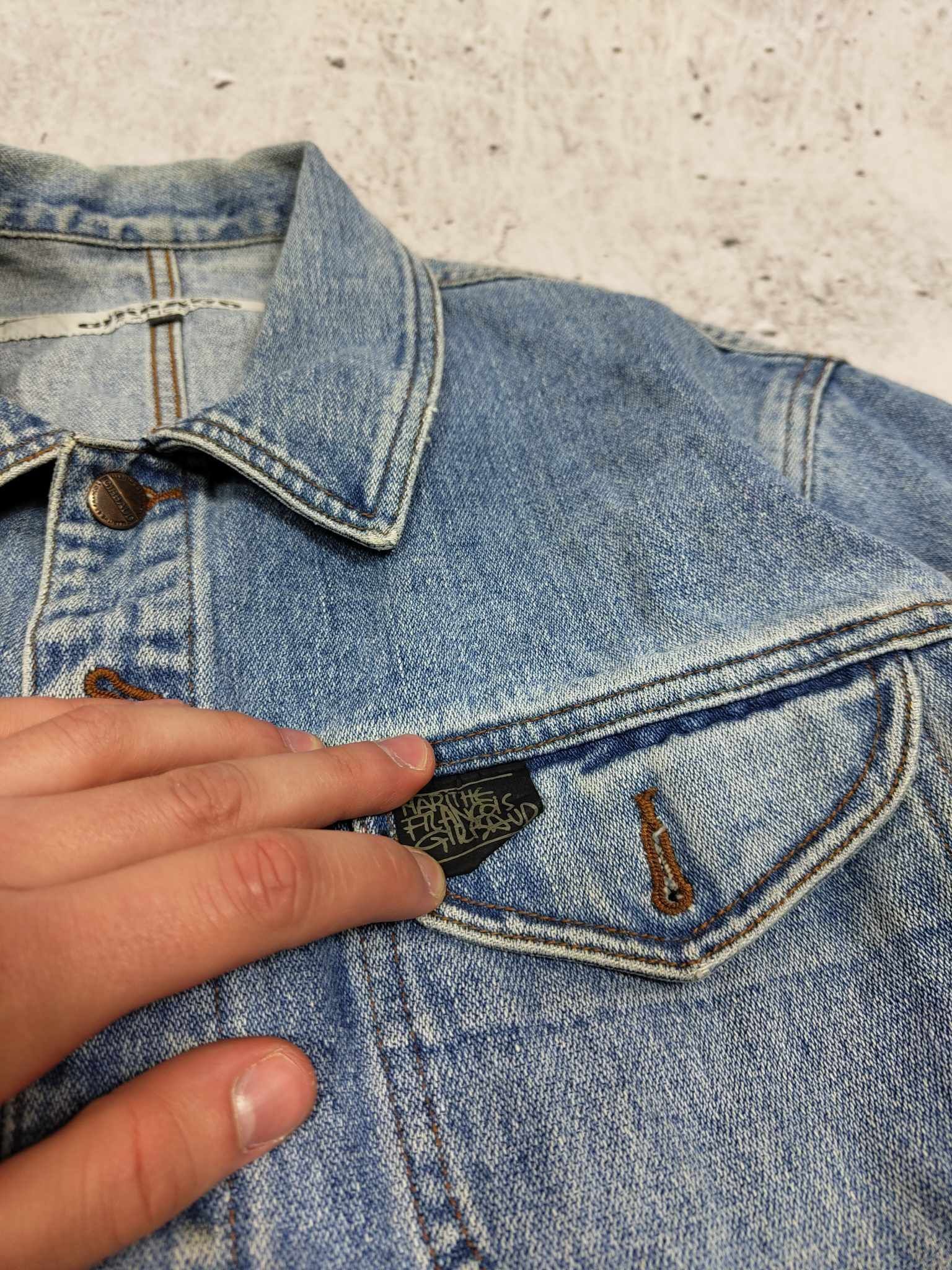 Marithe + Francois Girbaud 90s Vintage Marithe Francois Girbaud Denim Jacket Size US L / EU 52-54 / 3 - 4 Thumbnail