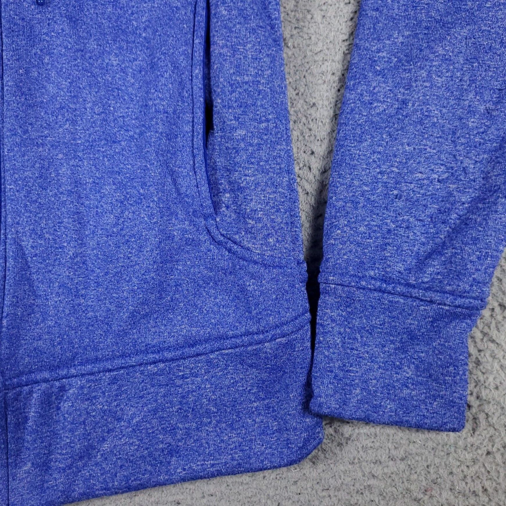 Adidas Adidas Womens Small Blue Full Zip Hoodie Size S / US 4 / IT 40 - 4 Thumbnail