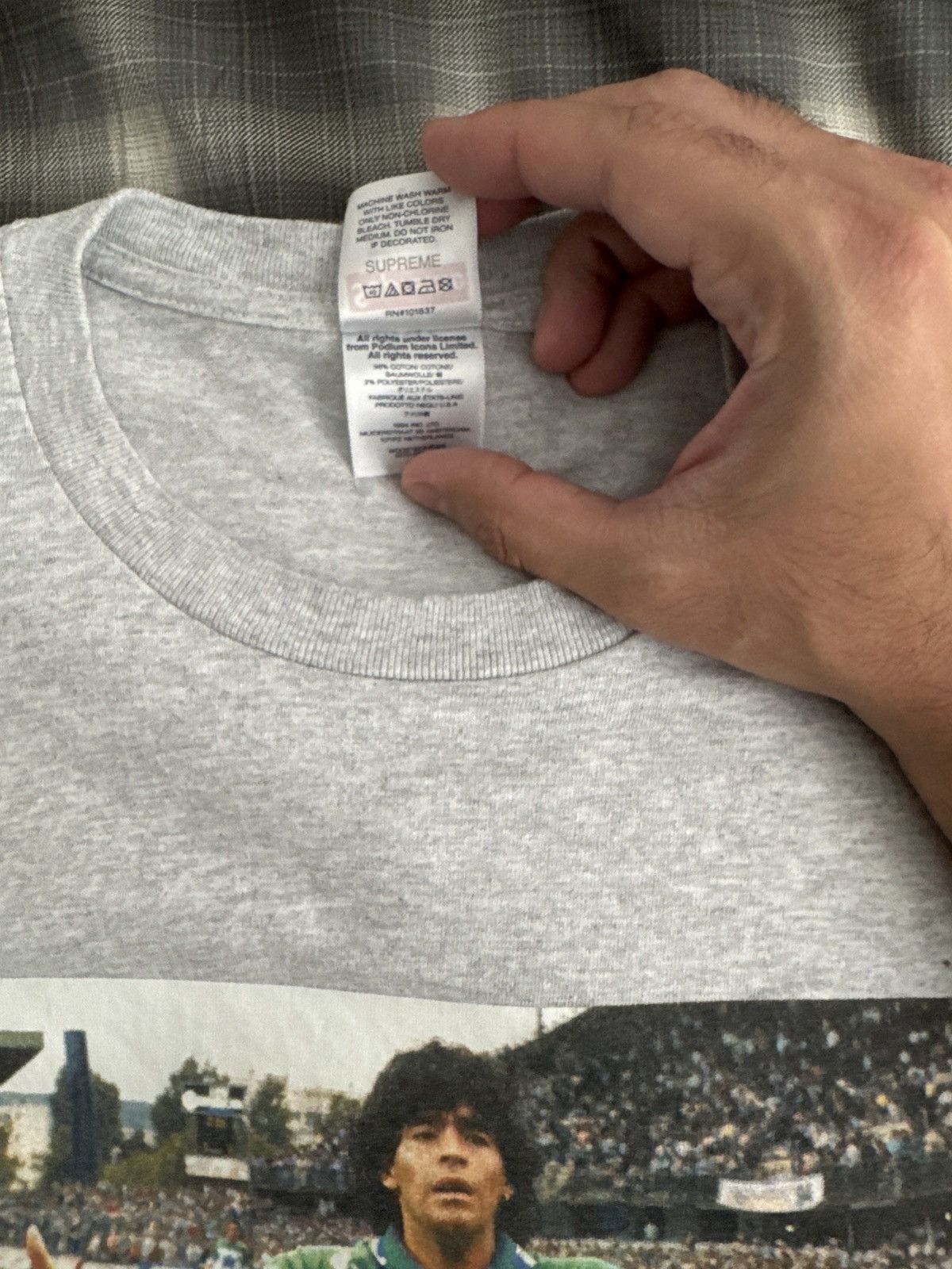 Supreme Supreme Maradona Tee SS24 Size US L / EU 52-54 / 3 - 3 Thumbnail