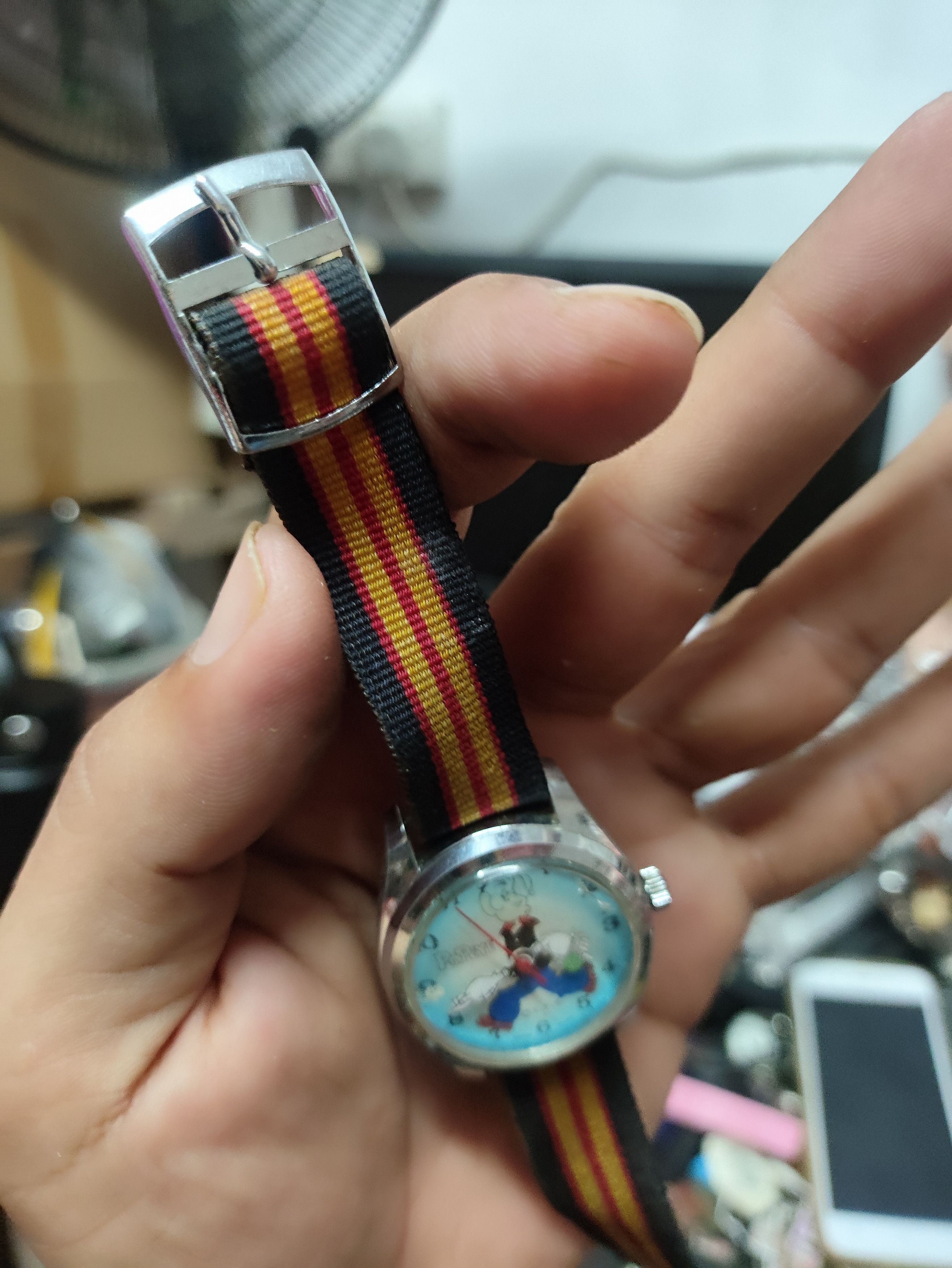 Vintage Vintage Popeye Automatic Hand Winding Watch JAPAN Size ONE SIZE - 10 Thumbnail