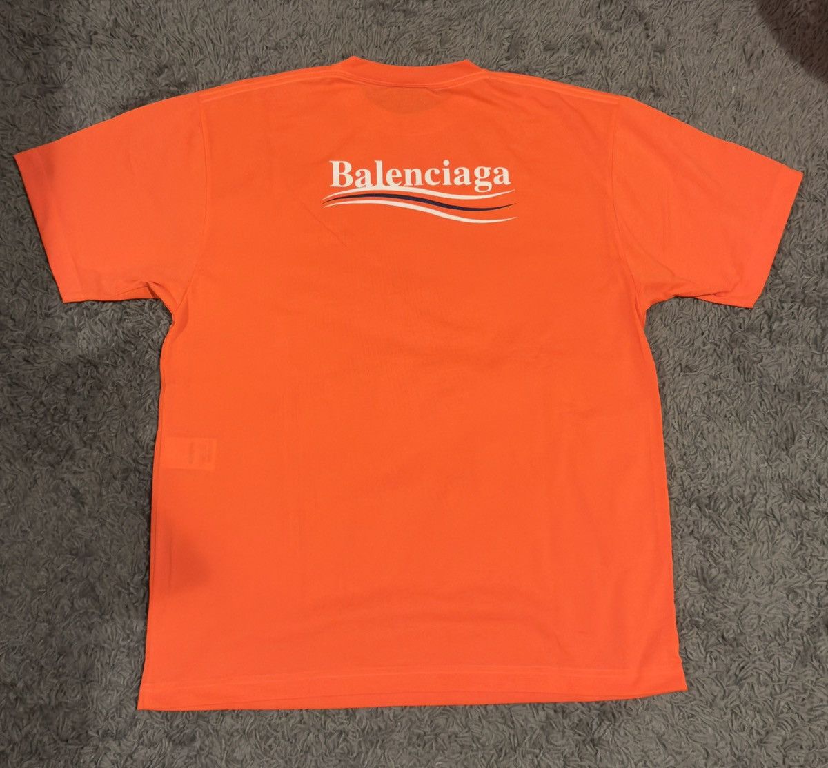 Balenciaga Balenciaga Political Campaign T-Shirt Orange Fluo Size US XS / EU 42 / 0 - 5 Thumbnail