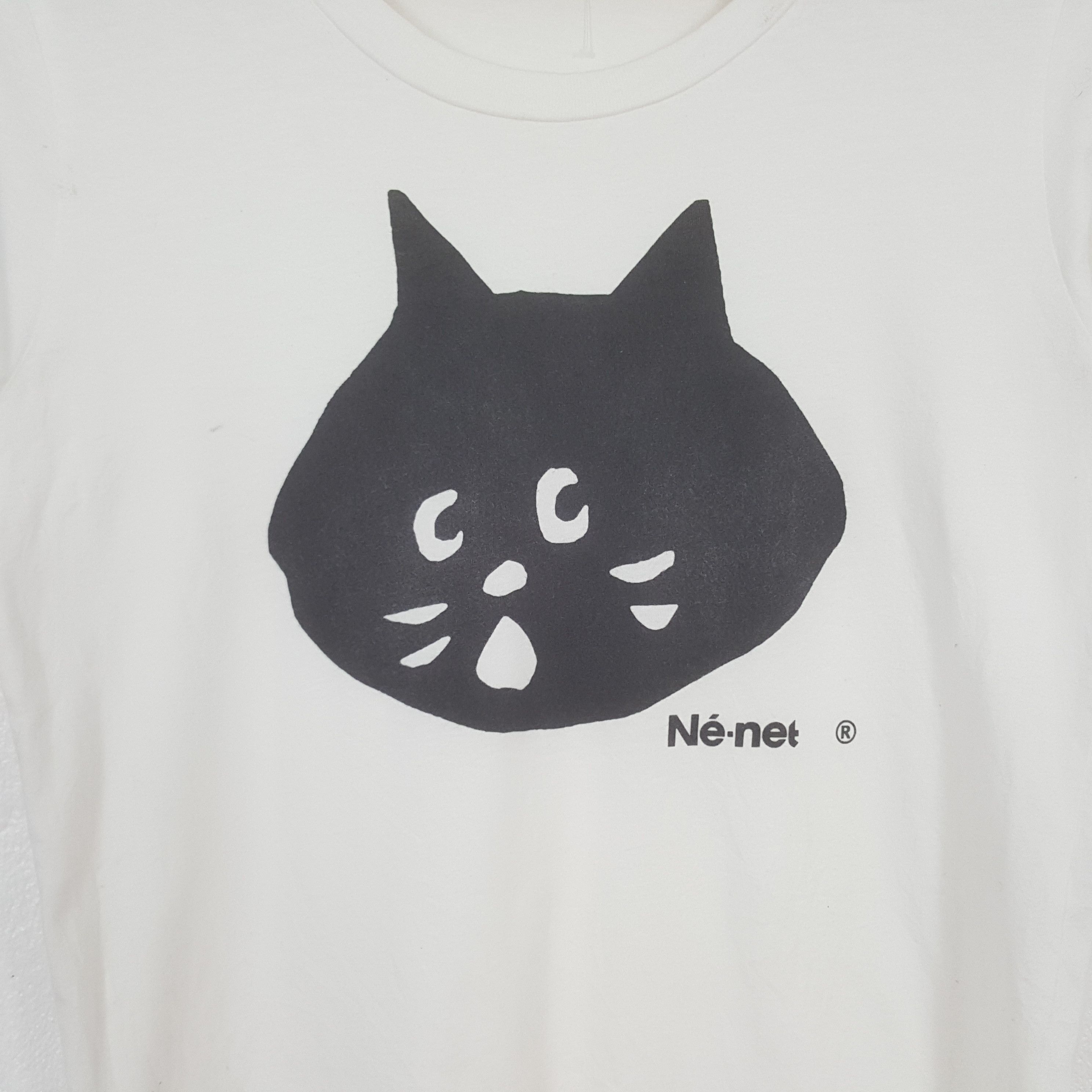 Ne-Net Vintage Ne-Net by Issey Miyake Designer Tshirt C301N26(80) Size US XS / EU 42 / 0 - 2 Thumbnail