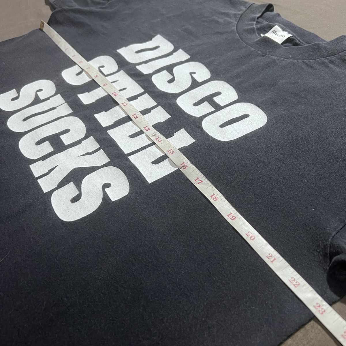 Vintage Vintage 90s DISCO STILL SUCKS Promo Tee graphic streetwear Size US XL / EU 56 / 4 - 8 Thumbnail