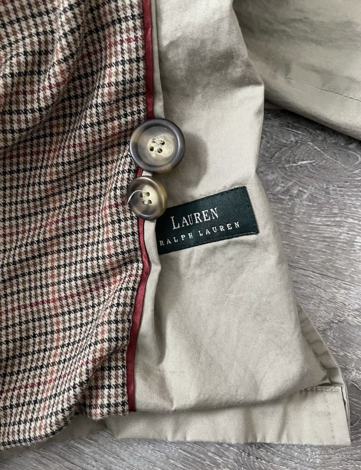 Ralph Lauren Vintage Lauren Ralph Lauren 3/4 Rain / Trench Coat Mens 44L Size US S / EU 44-46 / 1 - 8 Thumbnail
