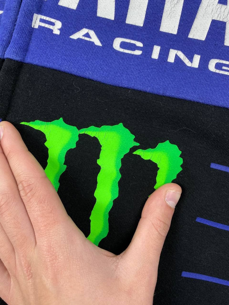 Yamaha Vintage Yamaha Factory Racing Valentino Rossi Zip Hoodie Size US XL / EU 56 / 4 - 3 Thumbnail