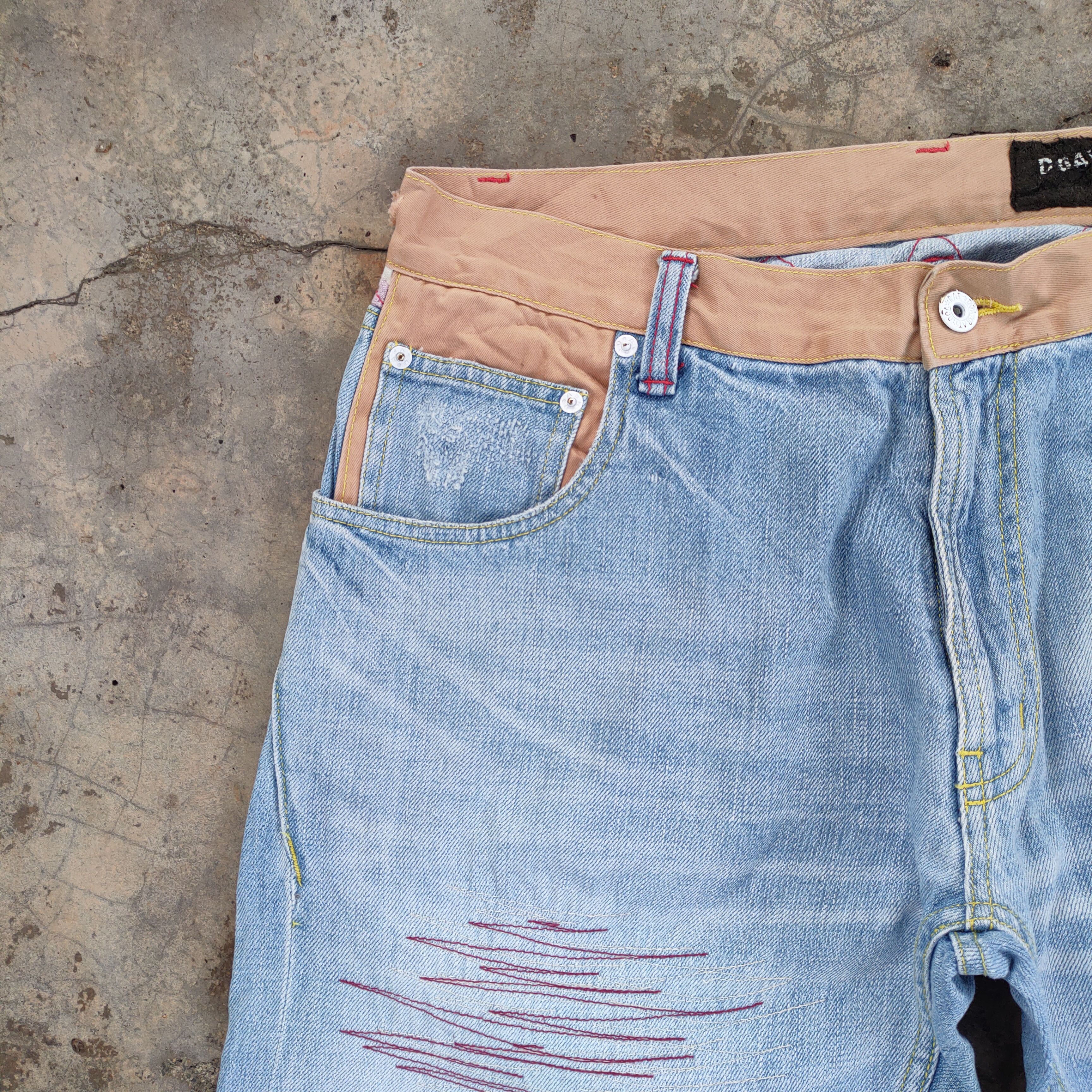 Japanese Brand W34 VINTAGE DOARAT PACHT FADED JEANS DENIM PANTS Size US 34 / EU 50 - 7 Thumbnail