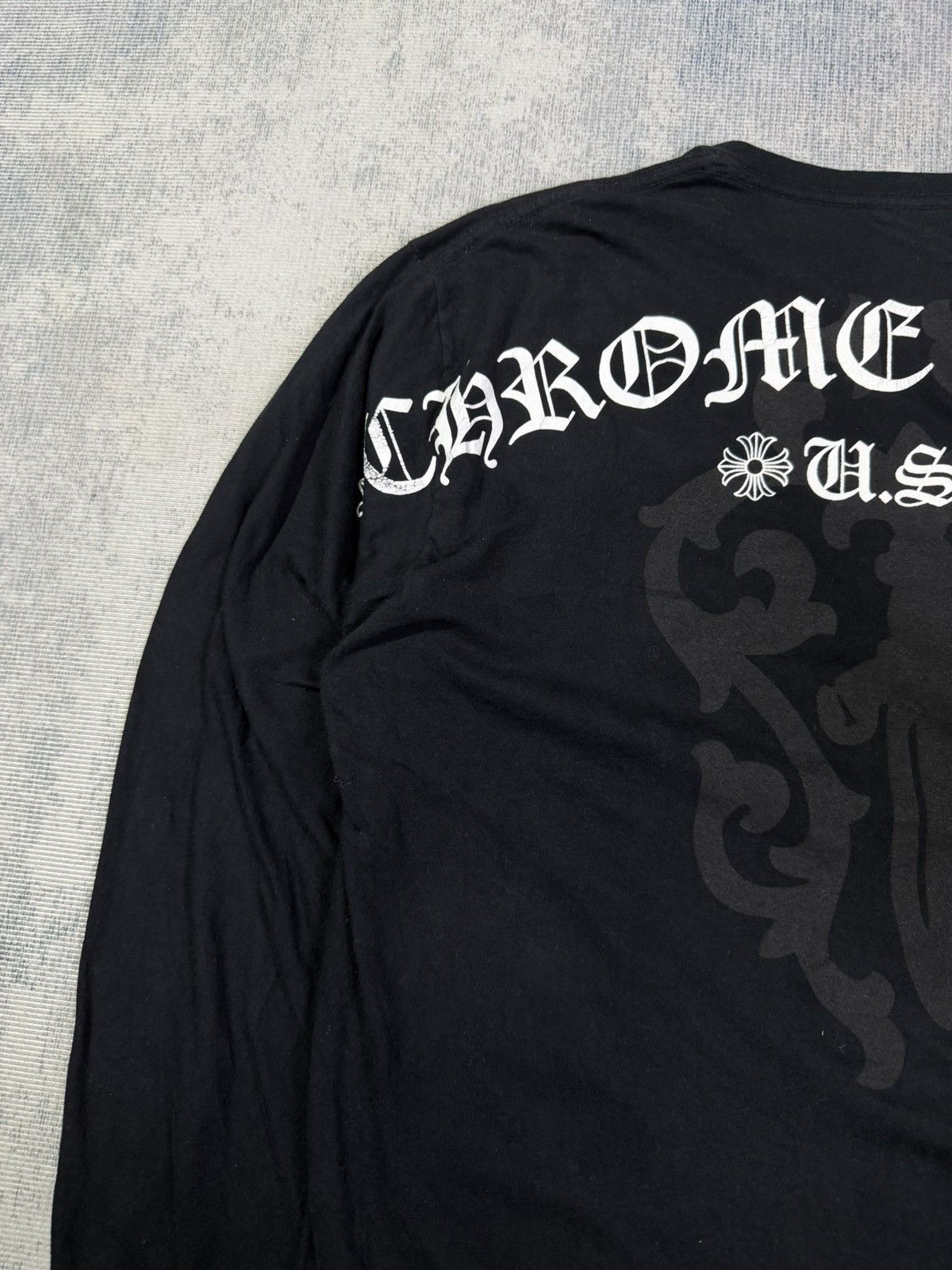 Chrome Hearts Shoulder Script Tonal Dagger Size US XL / EU 56 / 4 - 4 Thumbnail