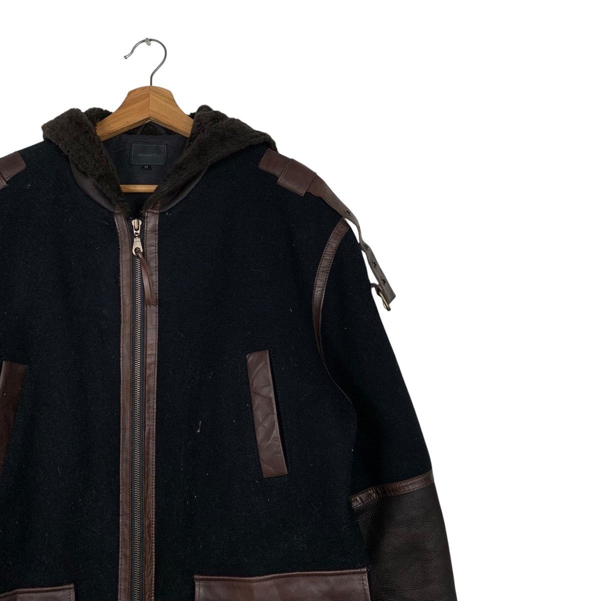 Japanese Brand Japanese Brand Acoustic Wool Leather Jacket Size US M / EU 48-50 / 2 - 5 Thumbnail