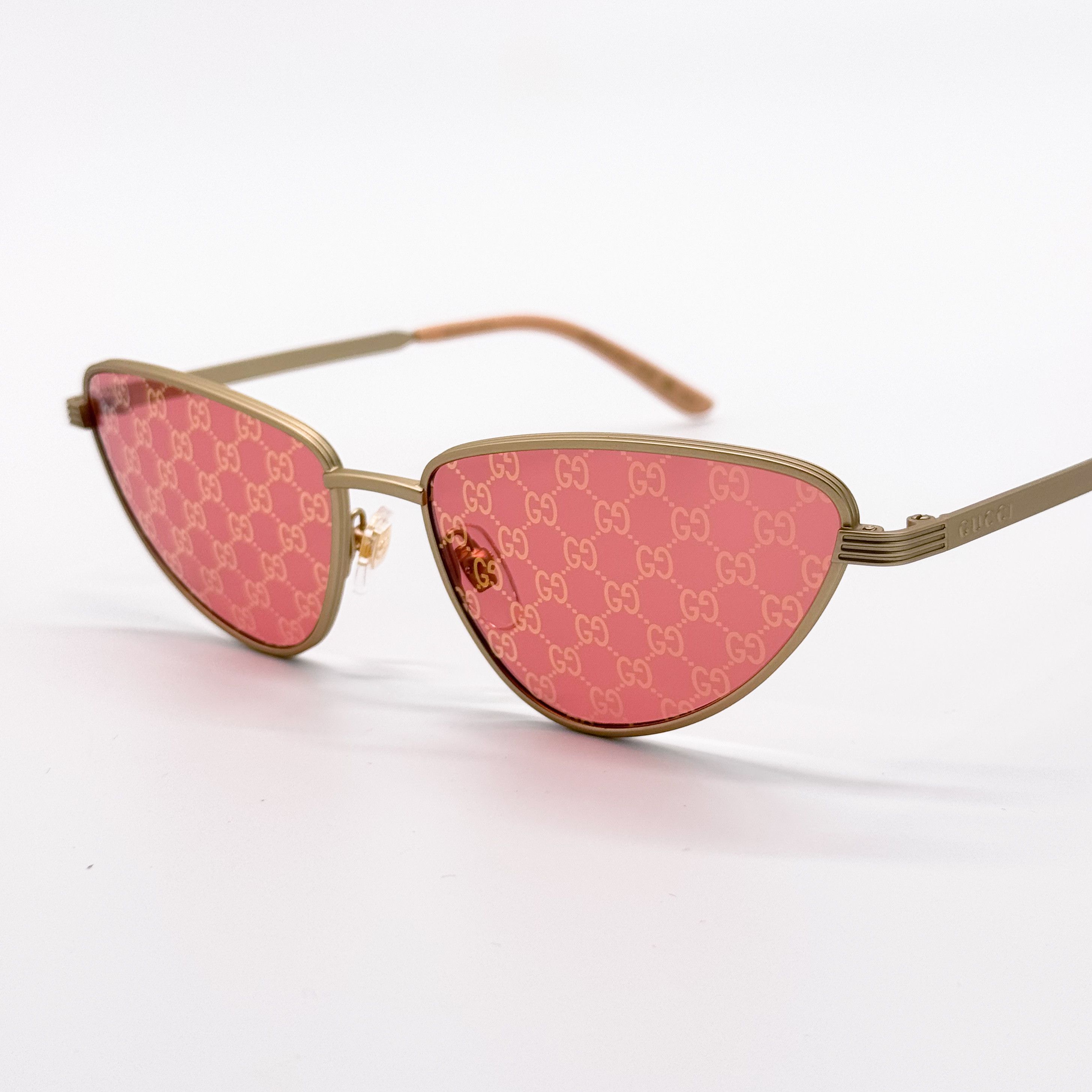 Gucci NEW GUCCI GG1879S 004 GOLD RED WOMEN SUNGLASSES GUCCI Size ONE SIZE - 6 Thumbnail