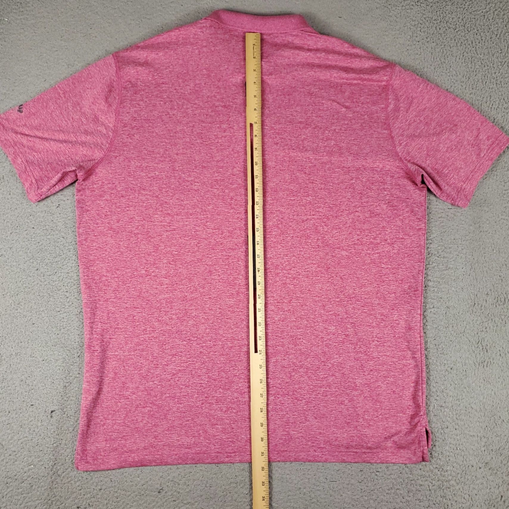 Callaway Callaway Polo Shirt Mens XL Pink Opti Dri Fit Short Sleeve Golf Shirt Size US XL / EU 56 / 4 - 4 Thumbnail