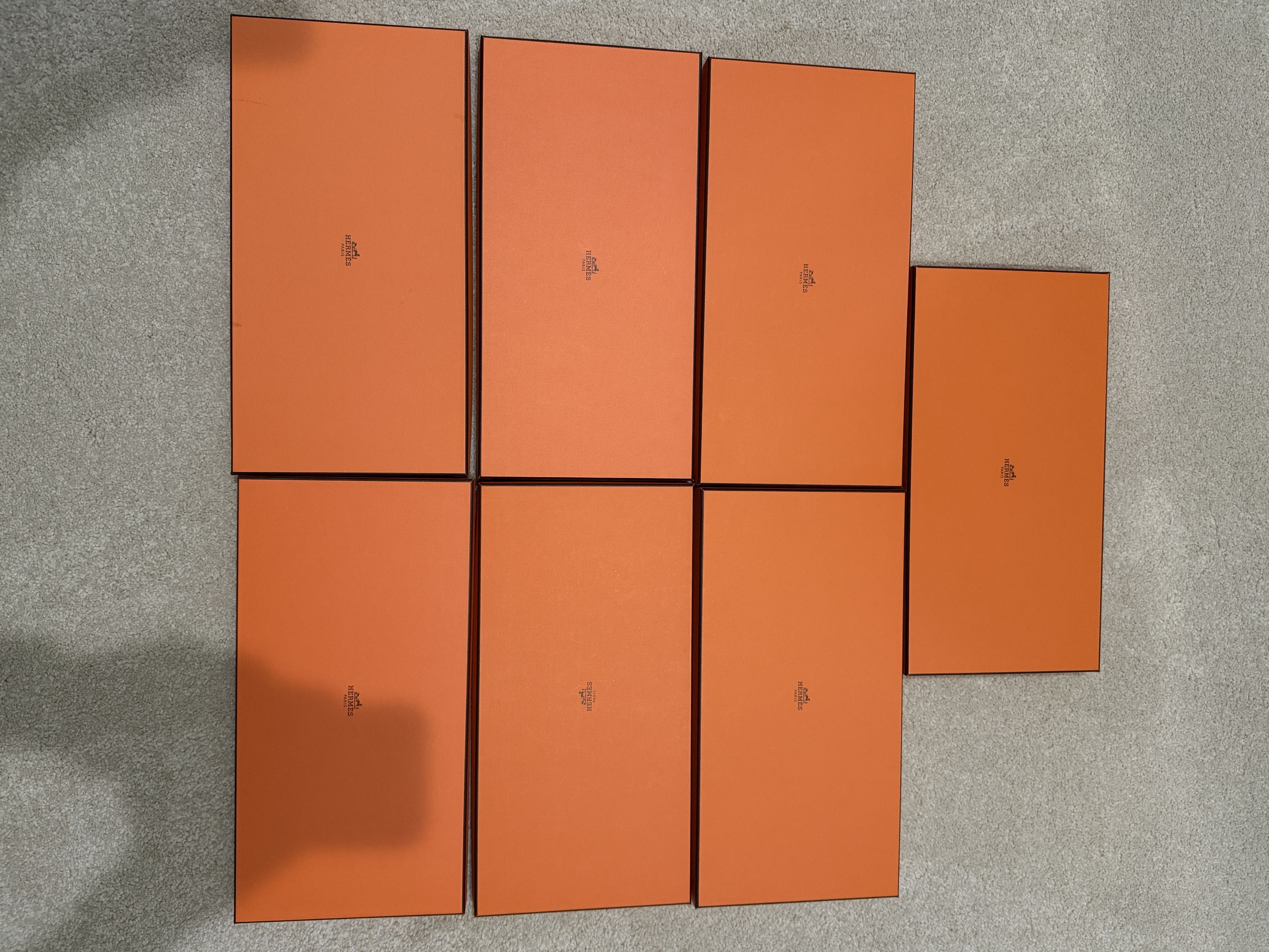 Hermes Hermes Slim 7x14x1 Gift Boxes - Price for 1 - Many Available Size ONE SIZE - 7 Thumbnail