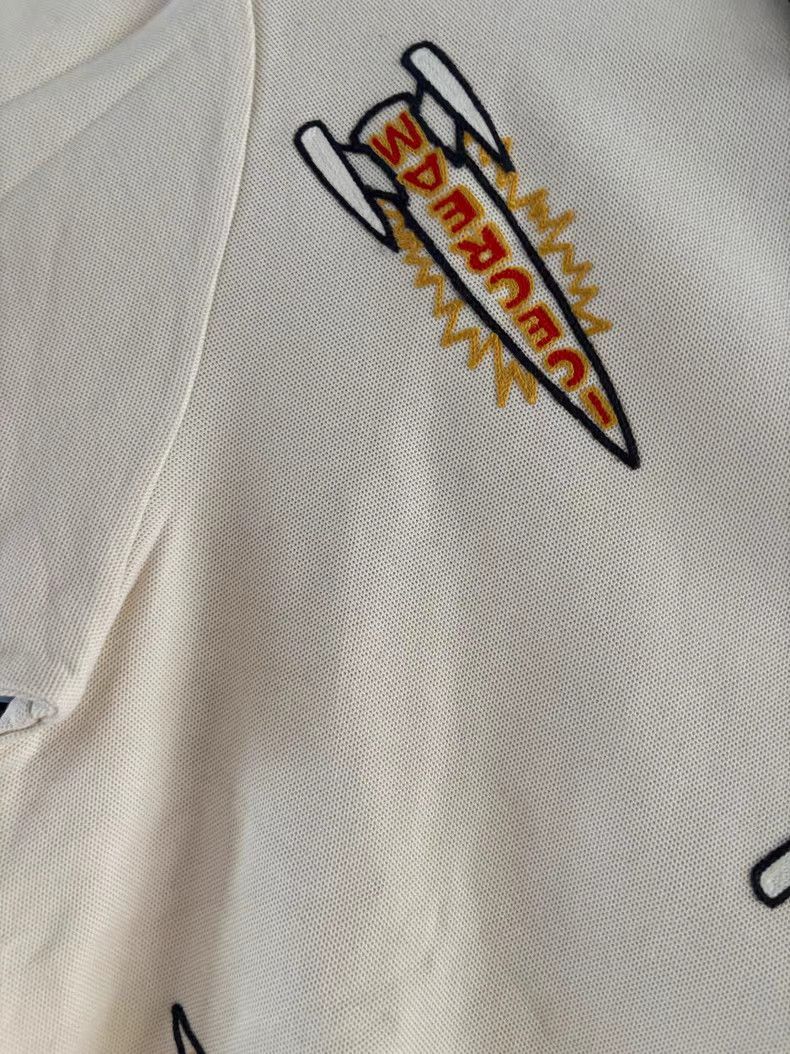 Billionaire Boys Club CECREAM Rocket Embroidered Men's Polo Shirt Size US L / EU 52-54 / 3 - 4 Thumbnail