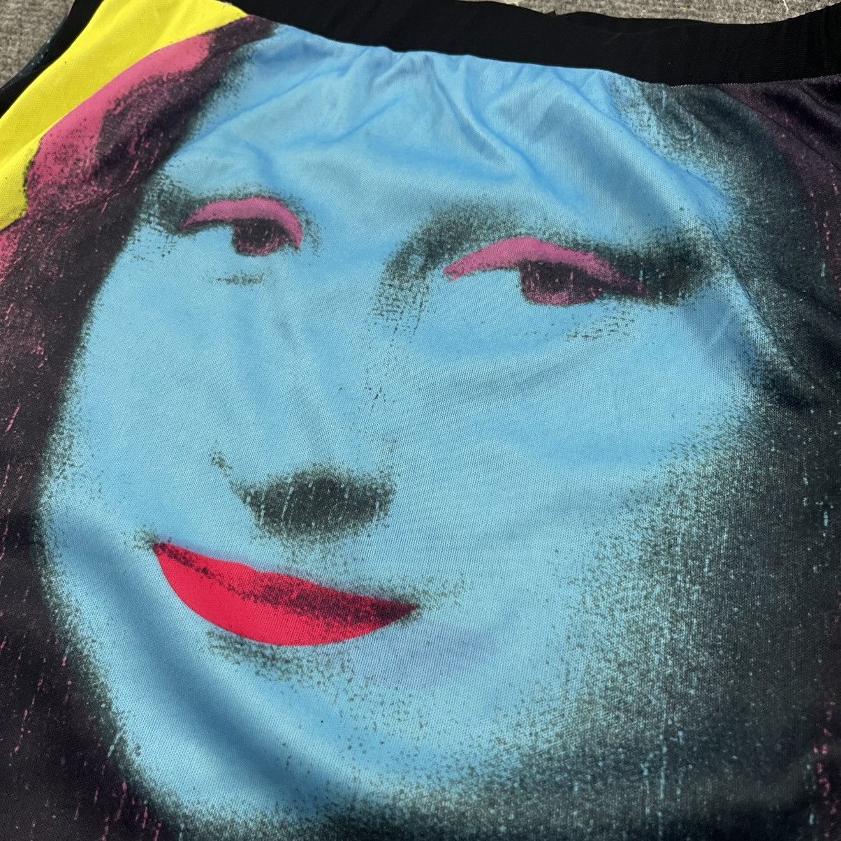 Designer × Tripp NYC Vintage 90s Tripp NYC Monalisa Potrait Pop Art Made In Usa Size 24" / US 00 / IT 34 - 4 Thumbnail