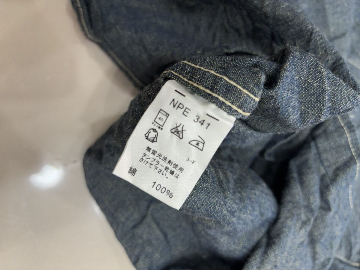 Japanese Brand × Kansai Yamamoto × Vintage Vintage Kansai Yamamoto denim shirt Workwear Size US L / EU 52-54 / 3 - 5 Thumbnail