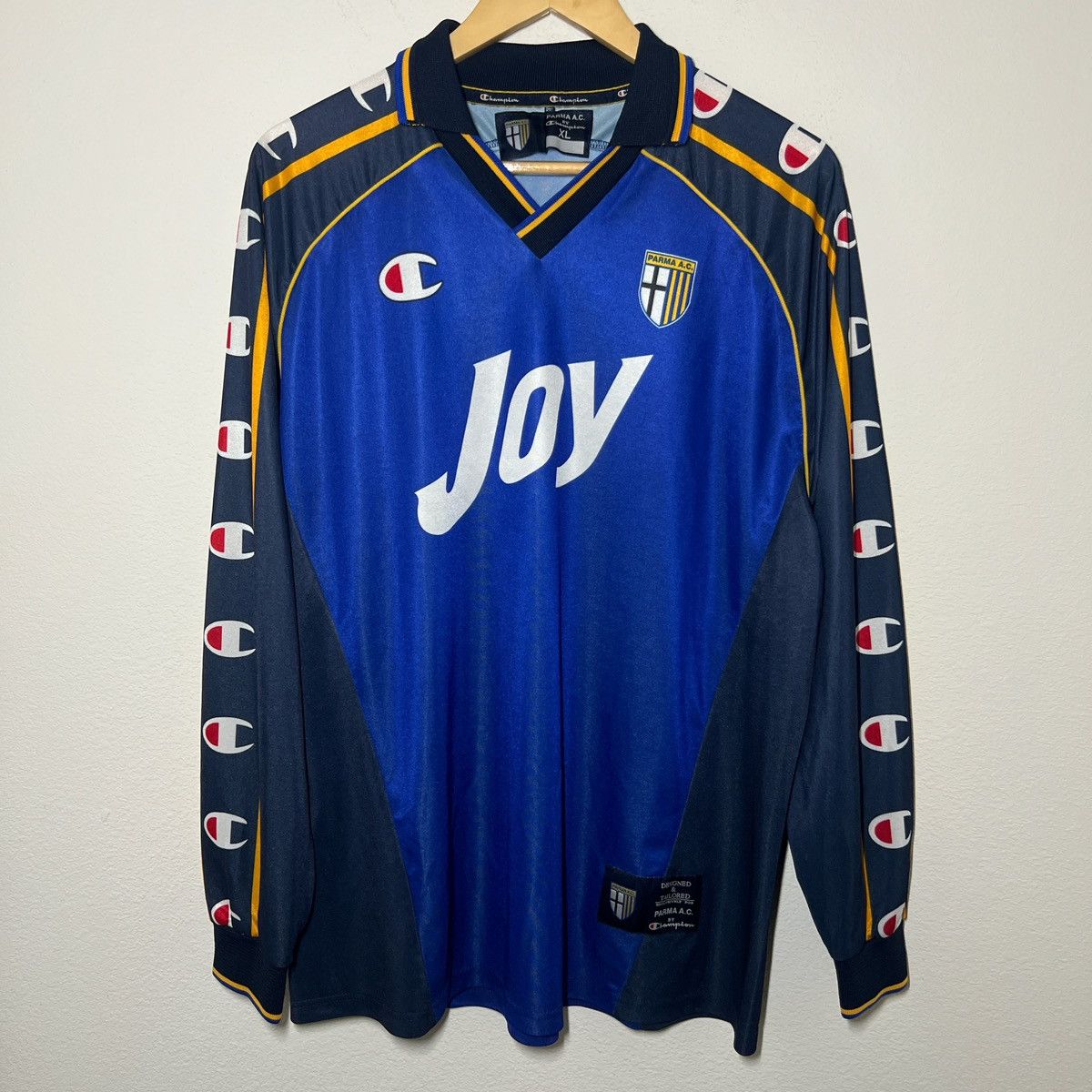 Champion Parma 2001-2002 Training Long Sleeve Jersey | Soccer Size US XL / EU 56 / 4 - 1 Thumbnail